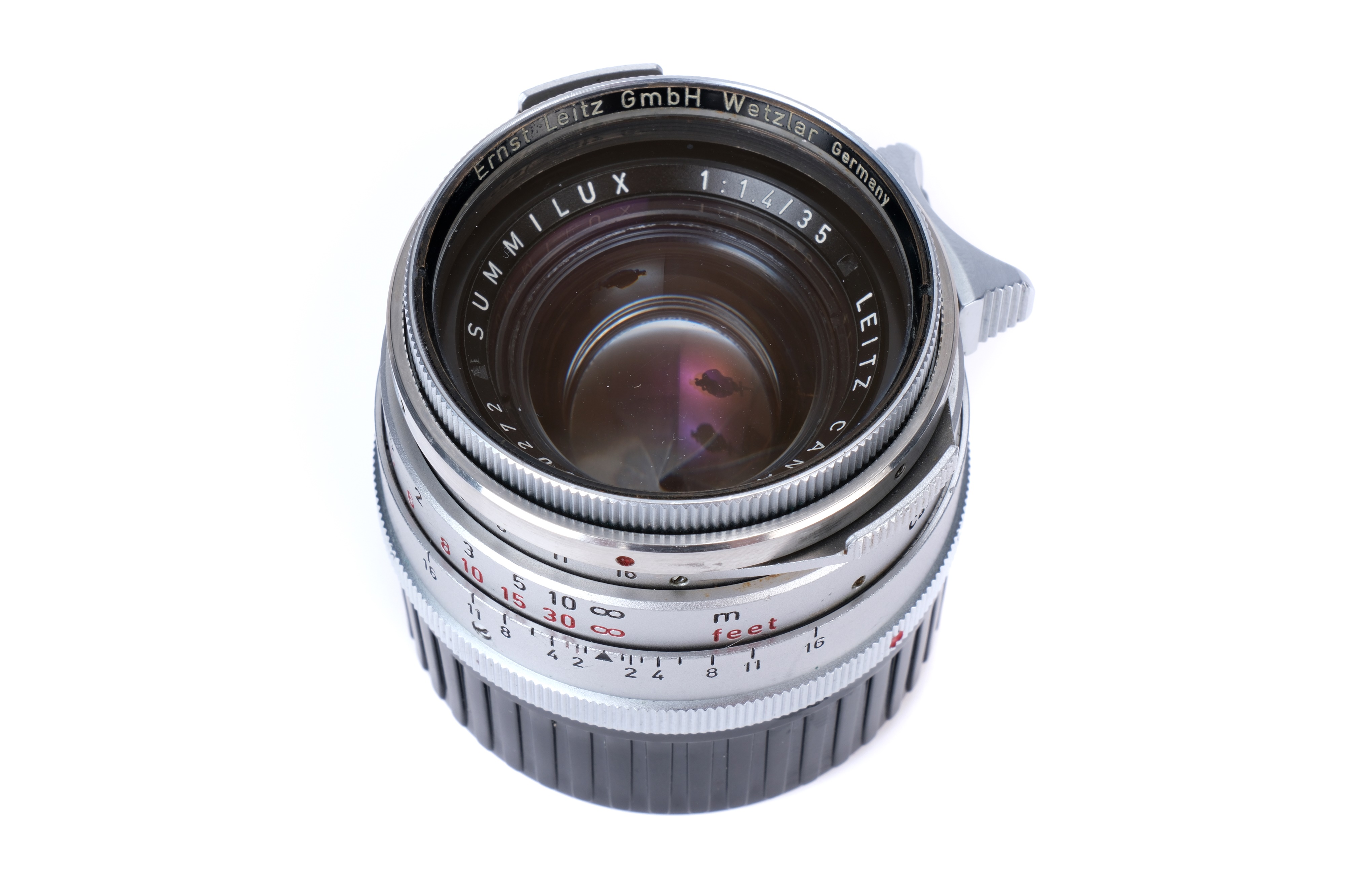 A Leitz Summilux 'Steel Rim' f/1.4 35mm Lens, - Image 3 of 6