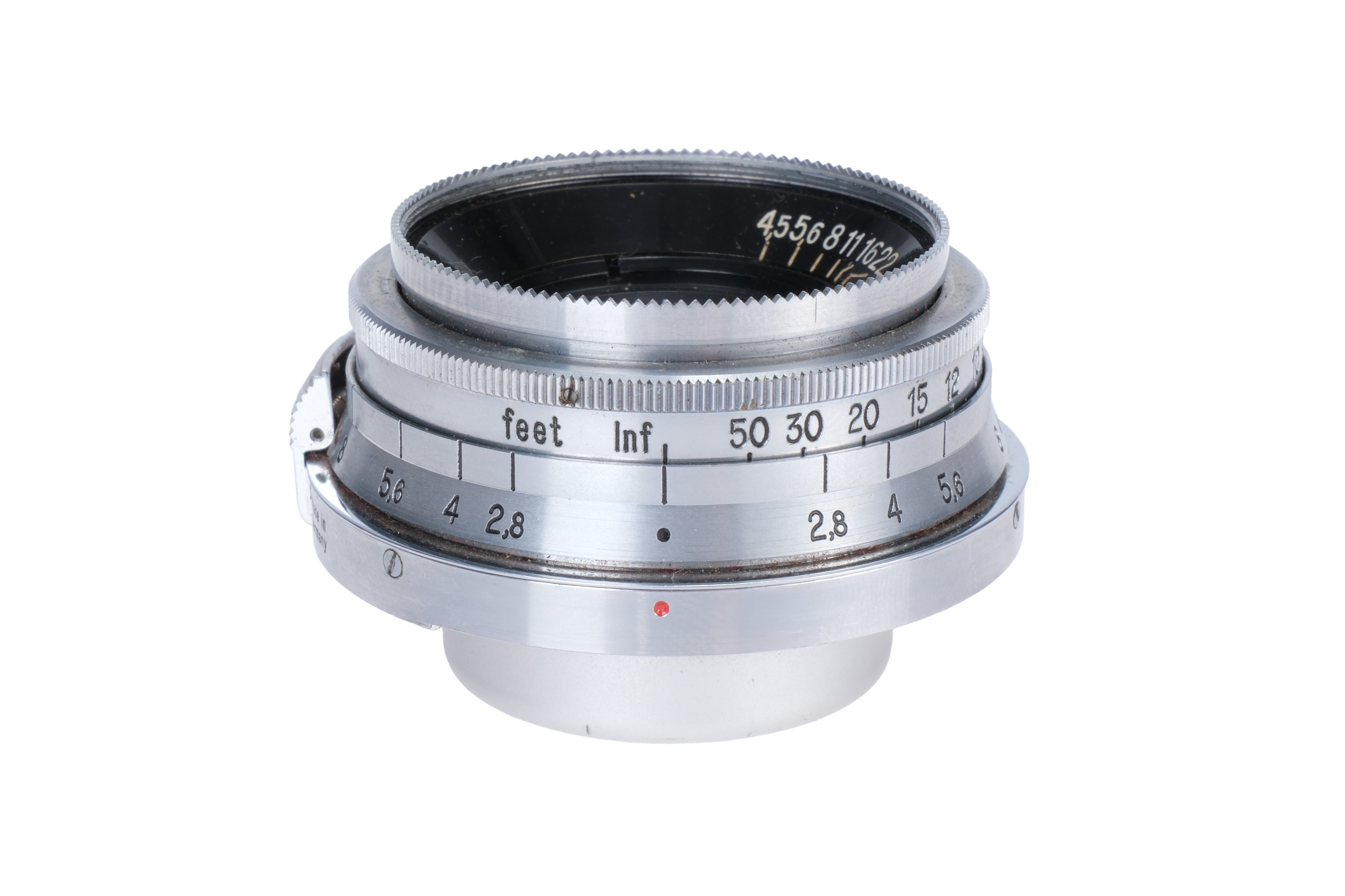 A Carl Zeiss Jena Orthometar f/4.5 35mm Lens,