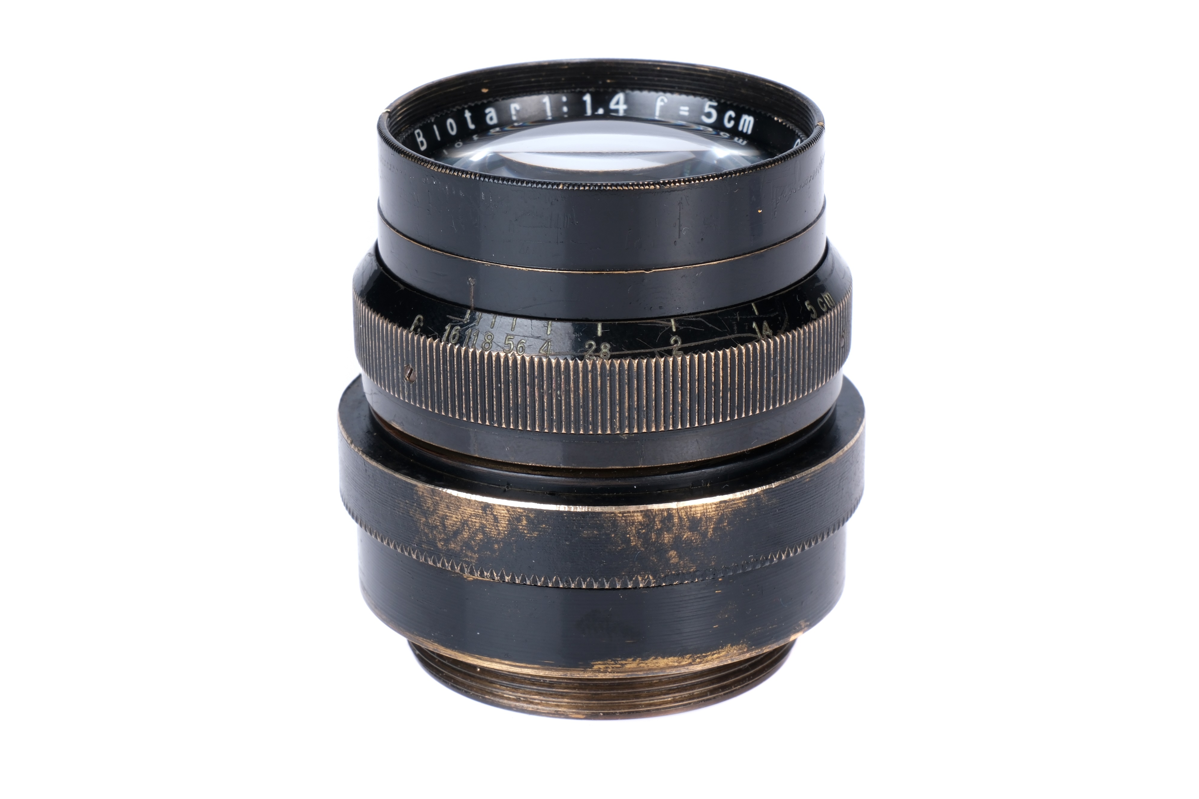 A Carl Zeiss Jena Biotar f/1.4 50mm Lens,