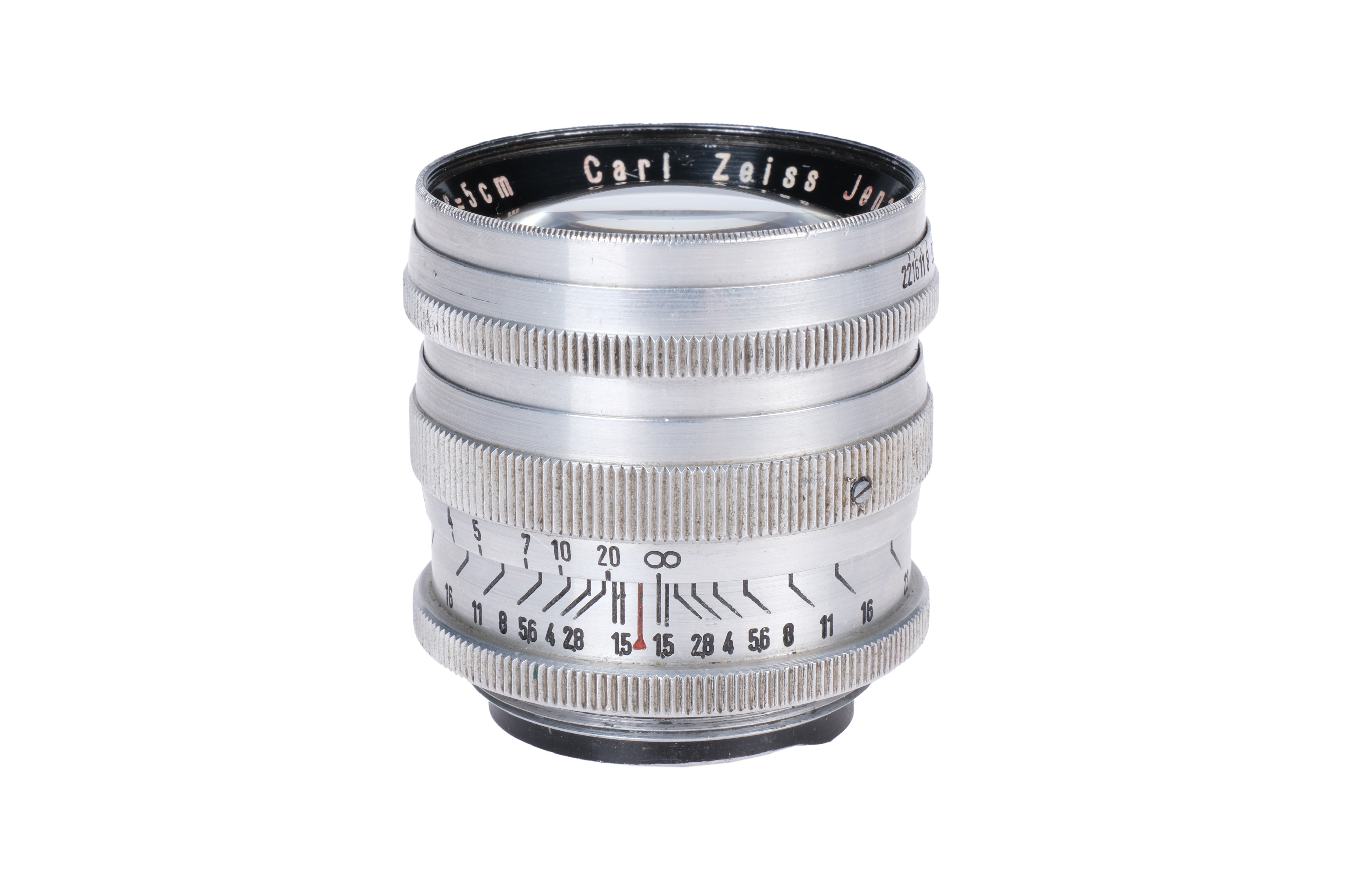 A Carl Zeiss Jena Sonnar f/1.5 50mm Lens,