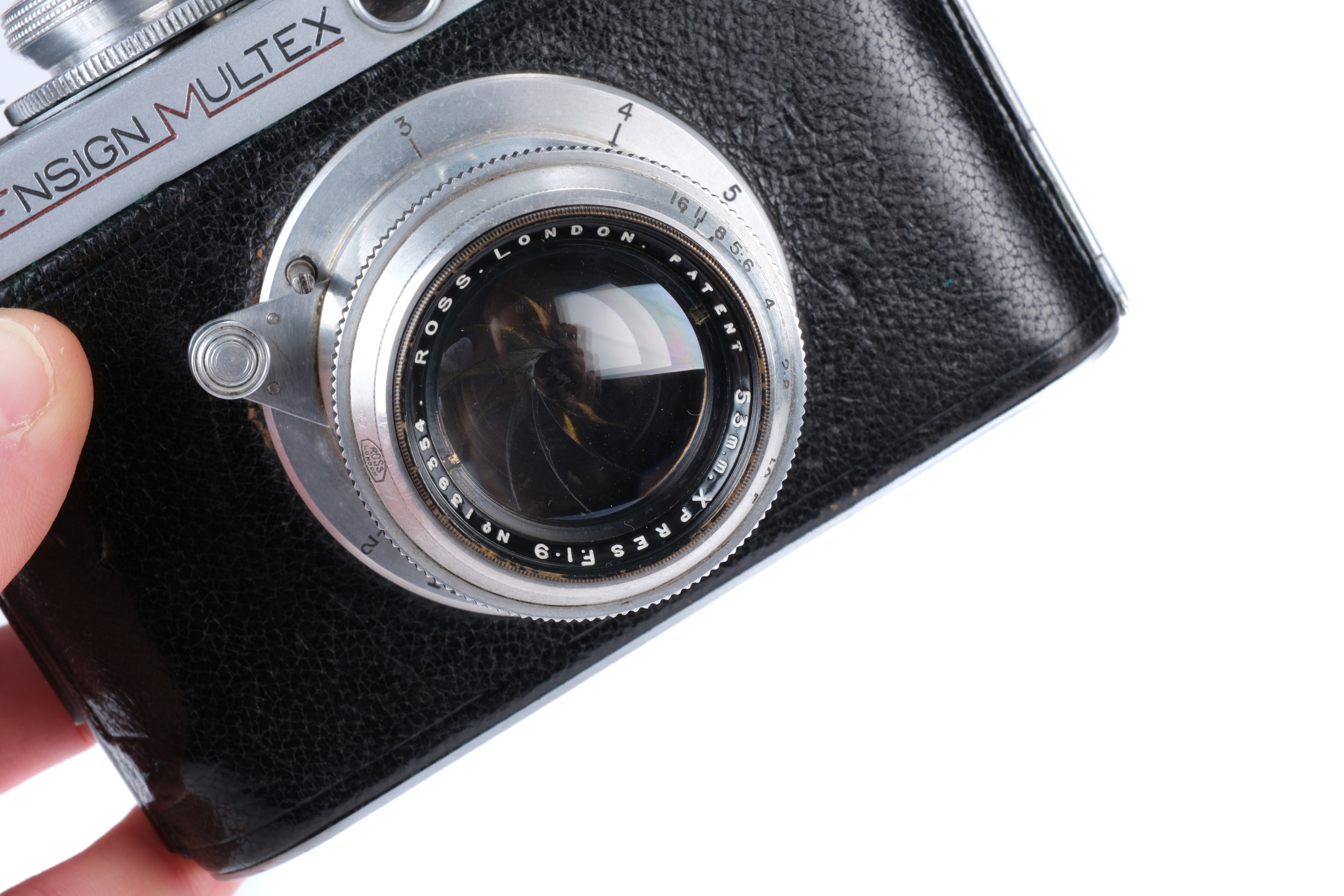 An Ensign Multex Model 0 Rangefinder Camera, - Image 9 of 11