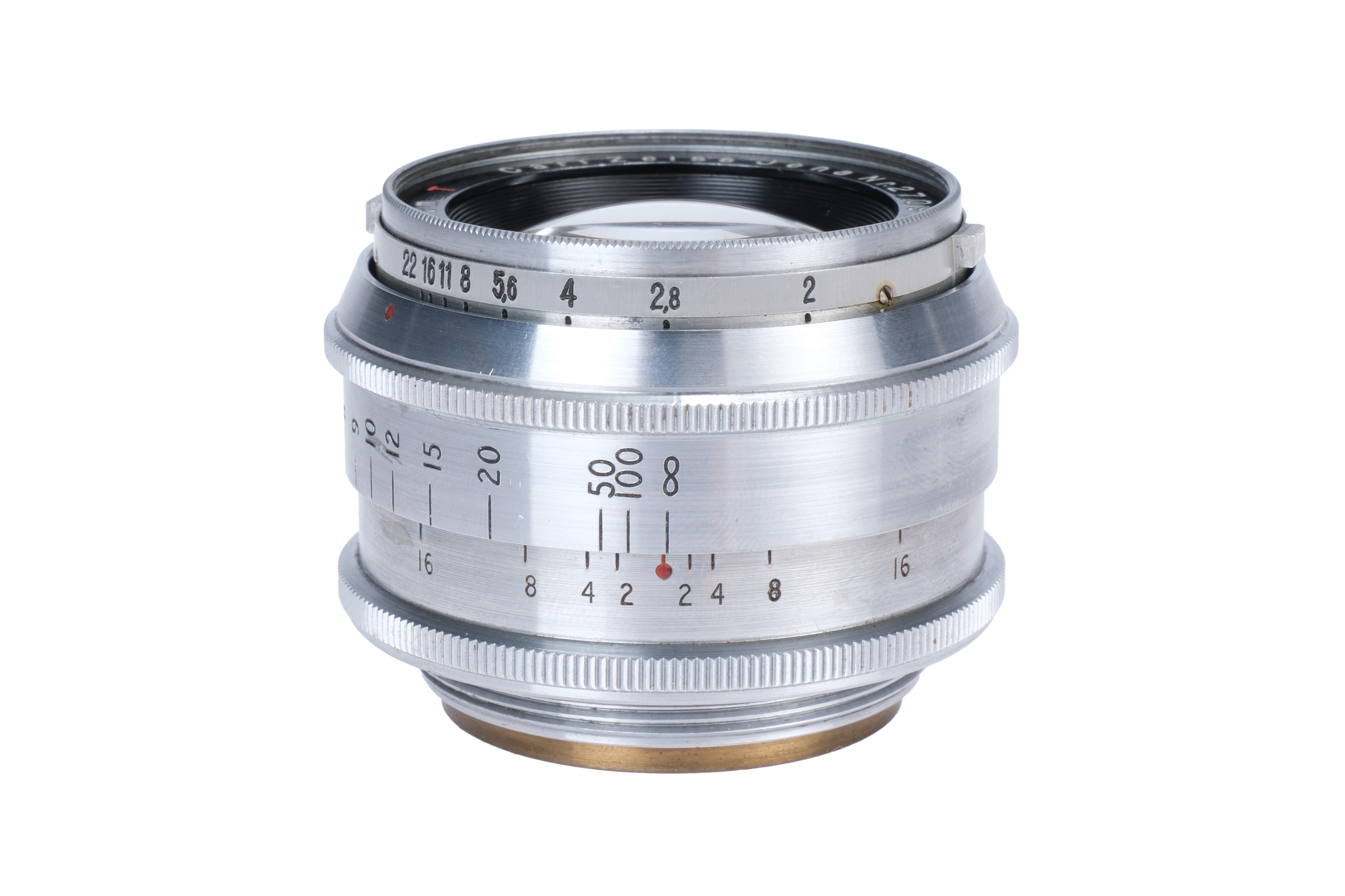 A Carl Zeiss Jena Rigid Sonnar T f/2 50mm Lens,