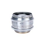 A Carl Zeiss Jena Rigid Sonnar T f/2 50mm Lens,