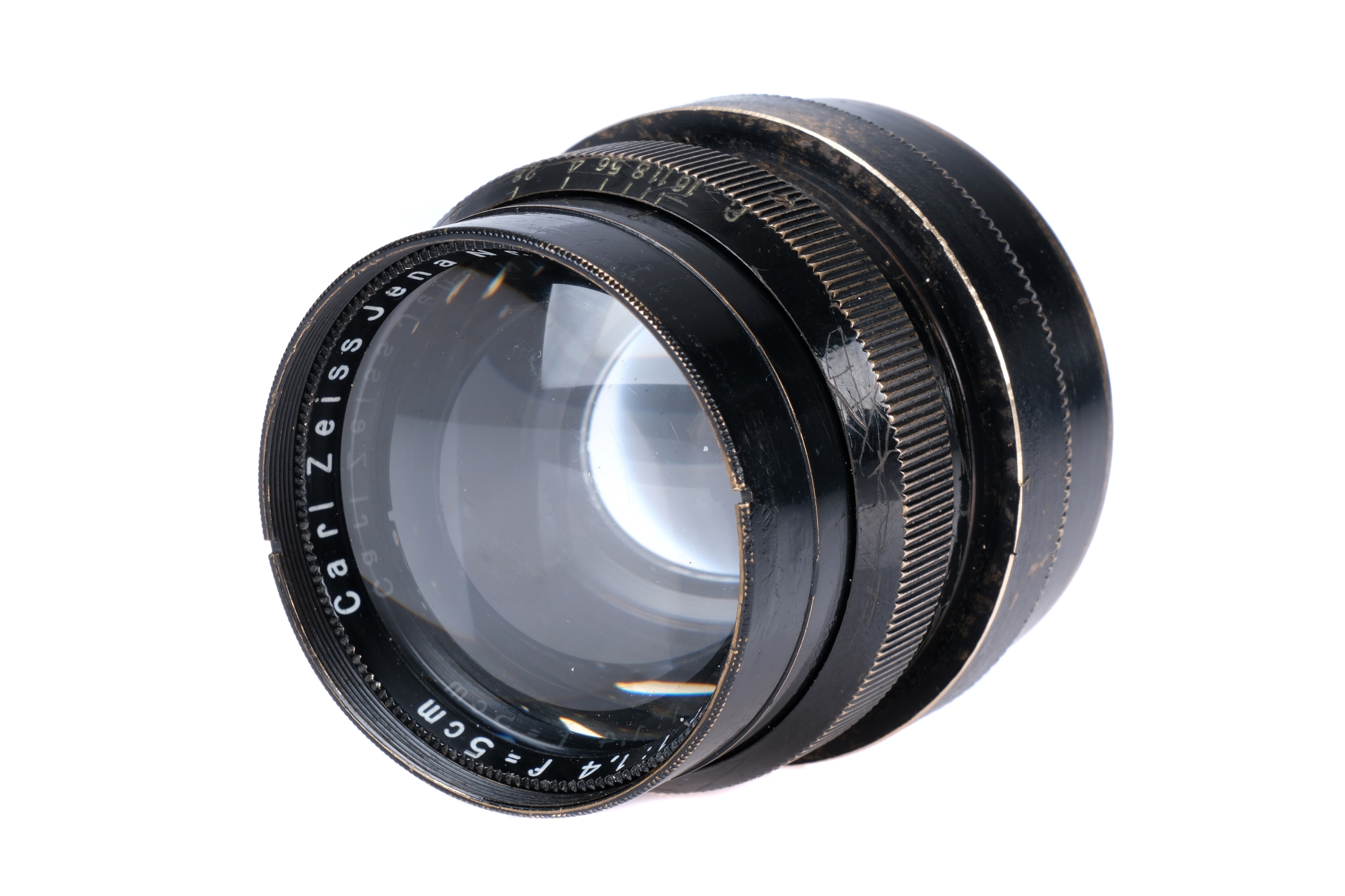 A Carl Zeiss Jena Biotar f/1.4 50mm Lens, - Bild 2 aus 5
