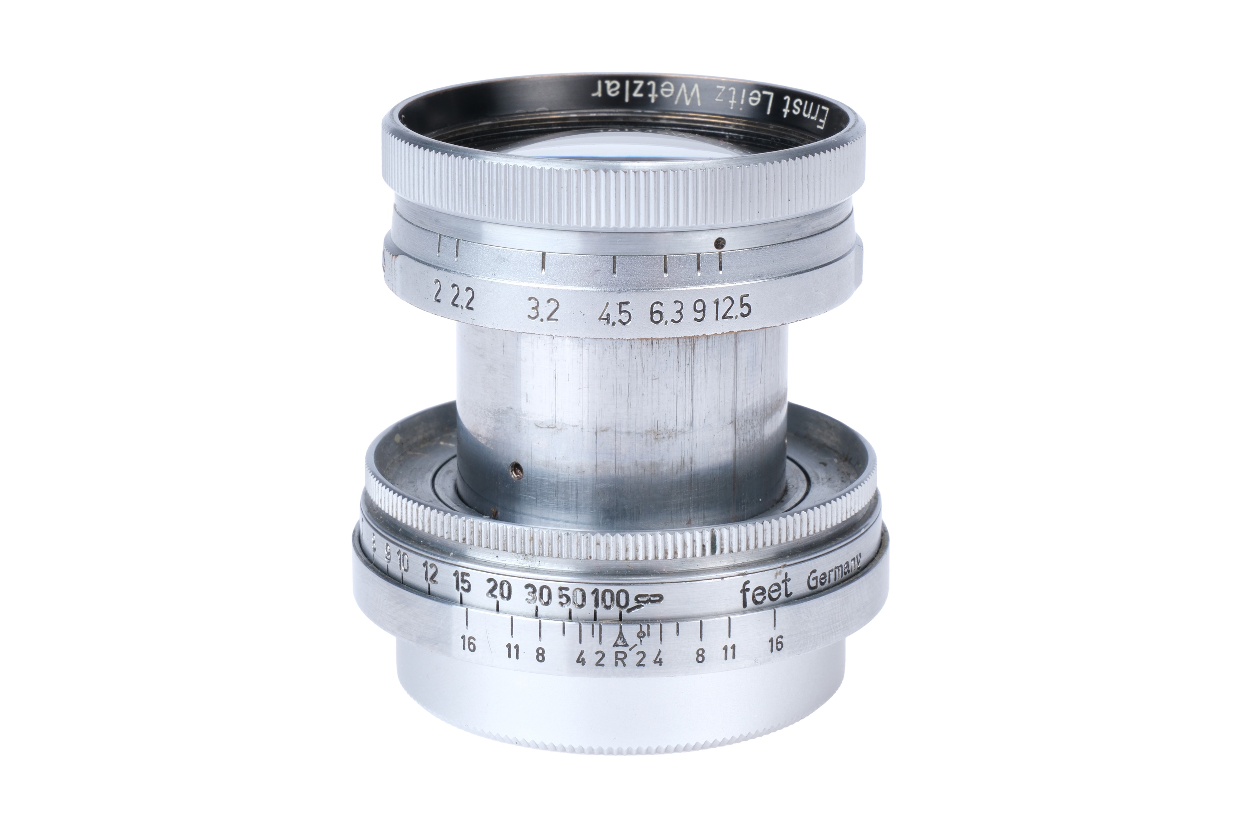 A Leitz Summitar f/2 50mm Lens,