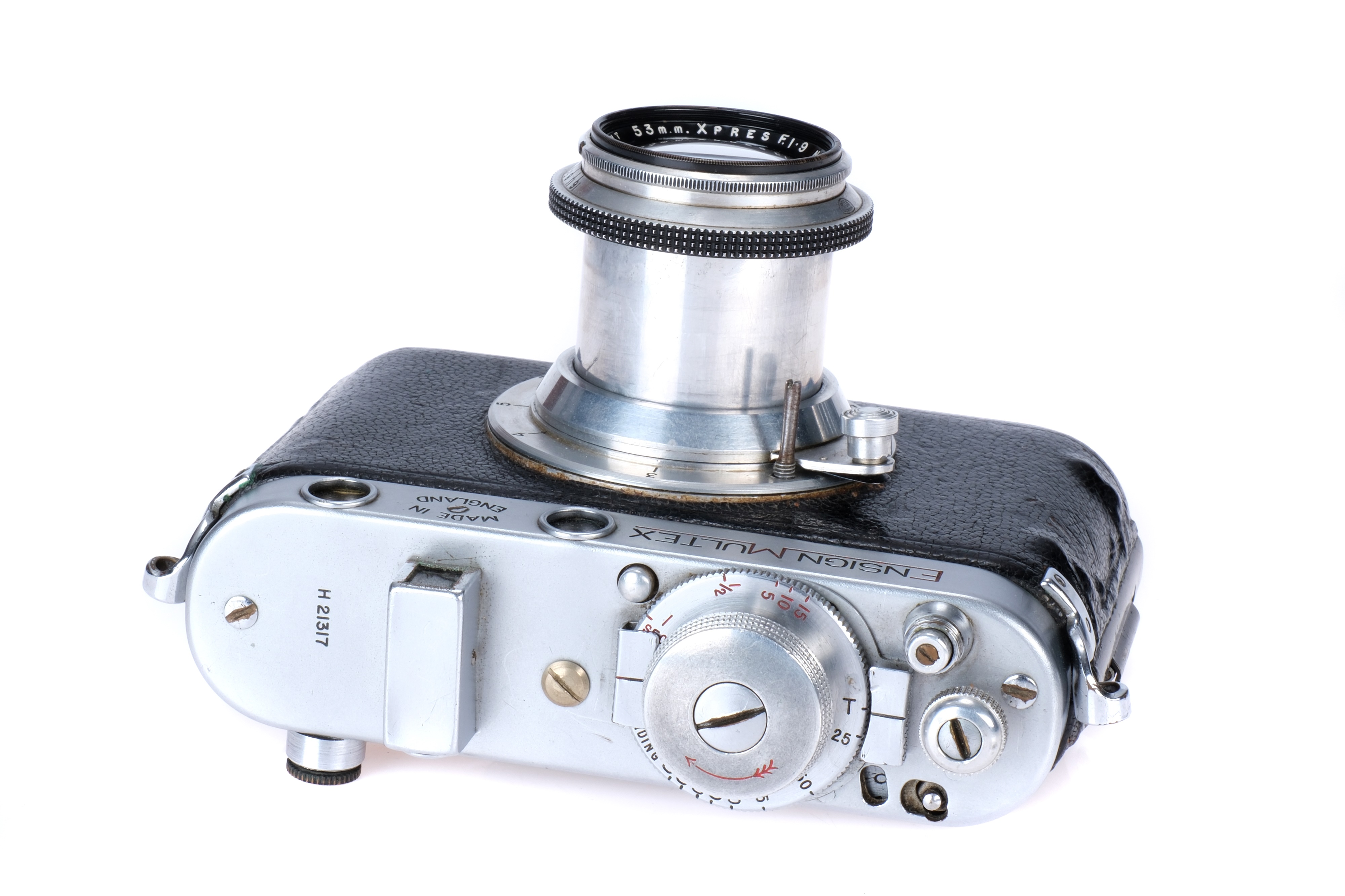 An Ensign Multex Model 0 Rangefinder Camera, - Image 3 of 11