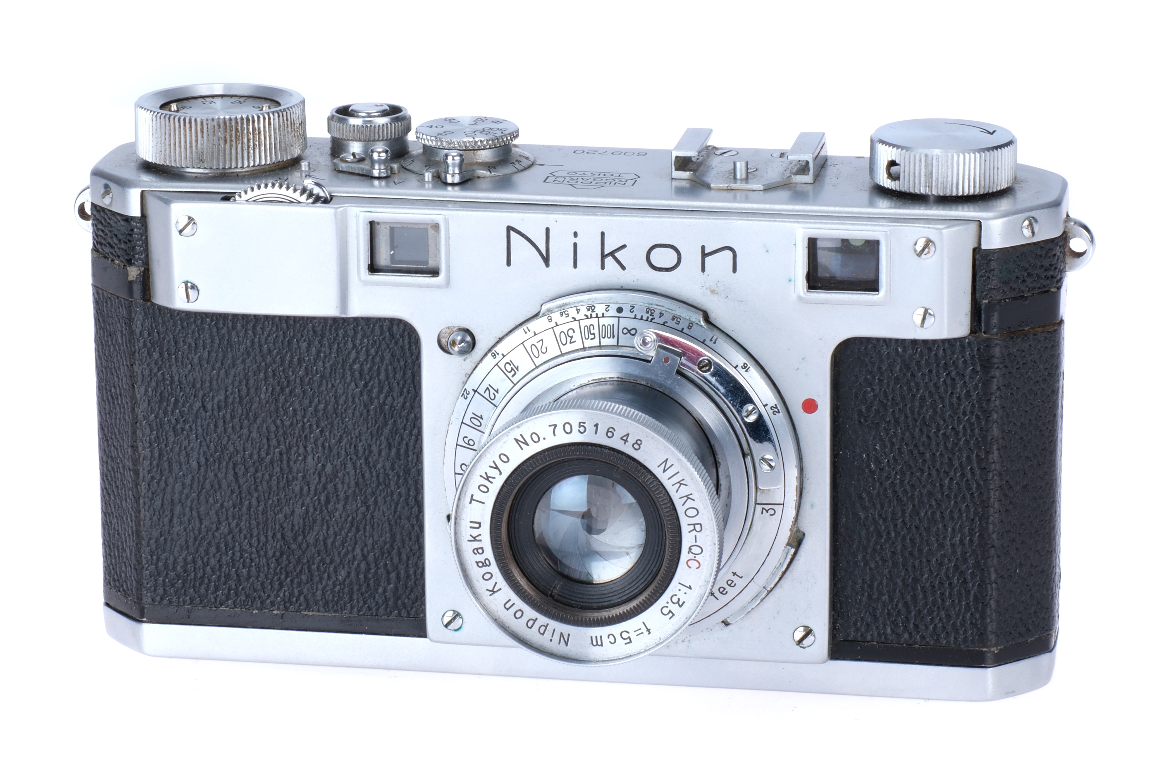 A Nikon I Rangefinder Camera, - Bild 2 aus 5