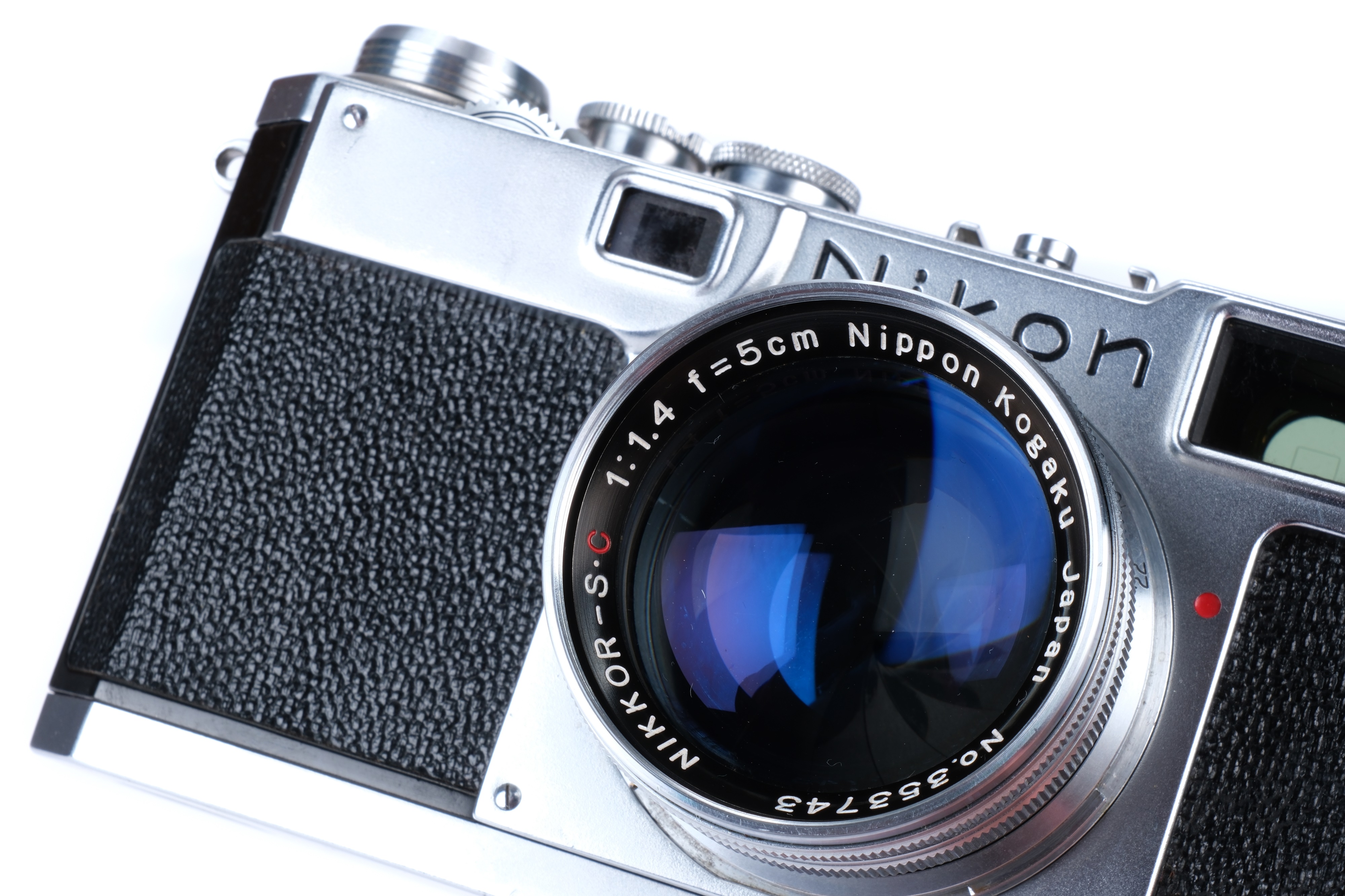 A Nikon S2 Rangefinder Camera, - Image 3 of 5