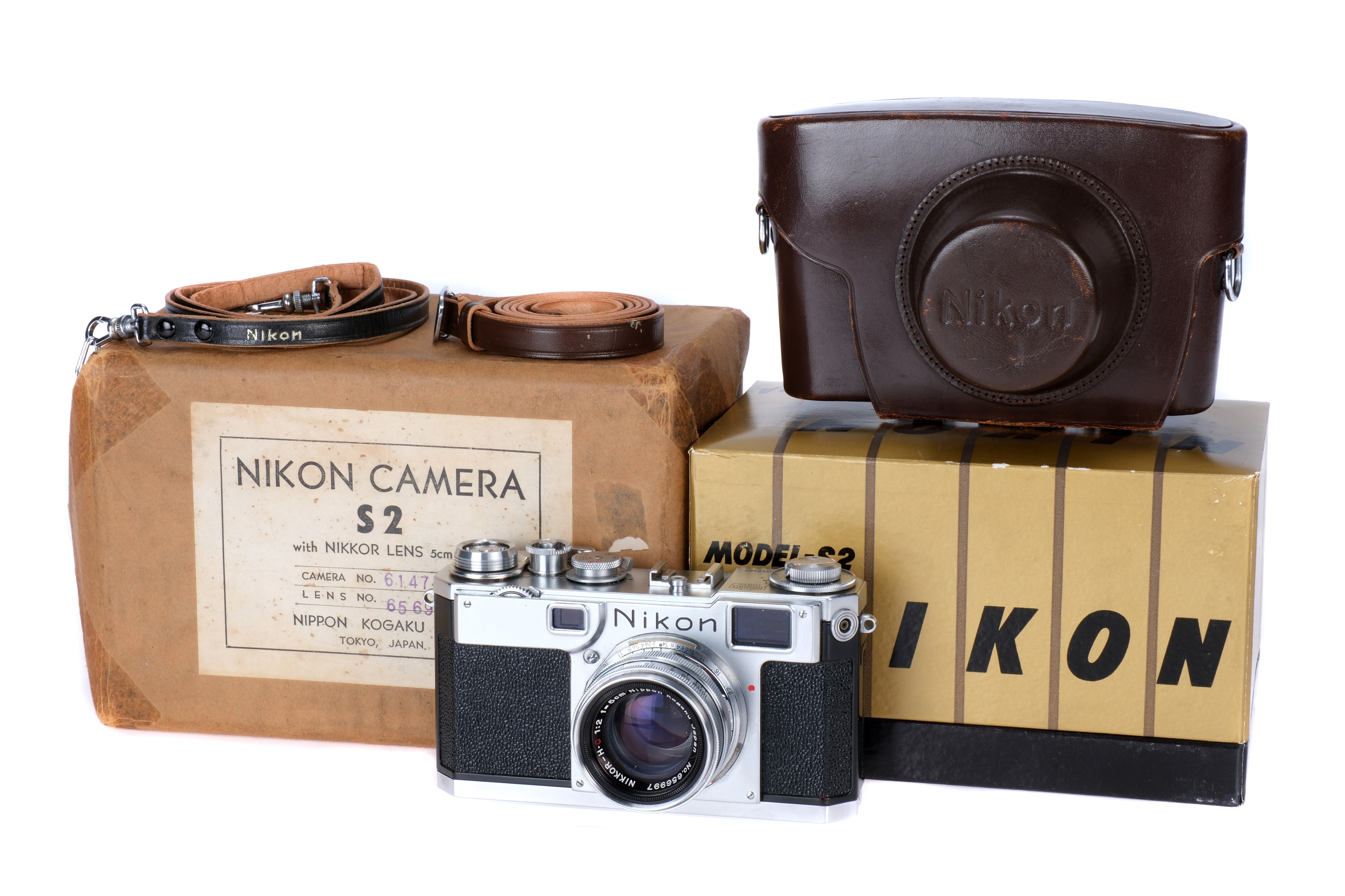 A NIkon S2 Rangefinder Camera,