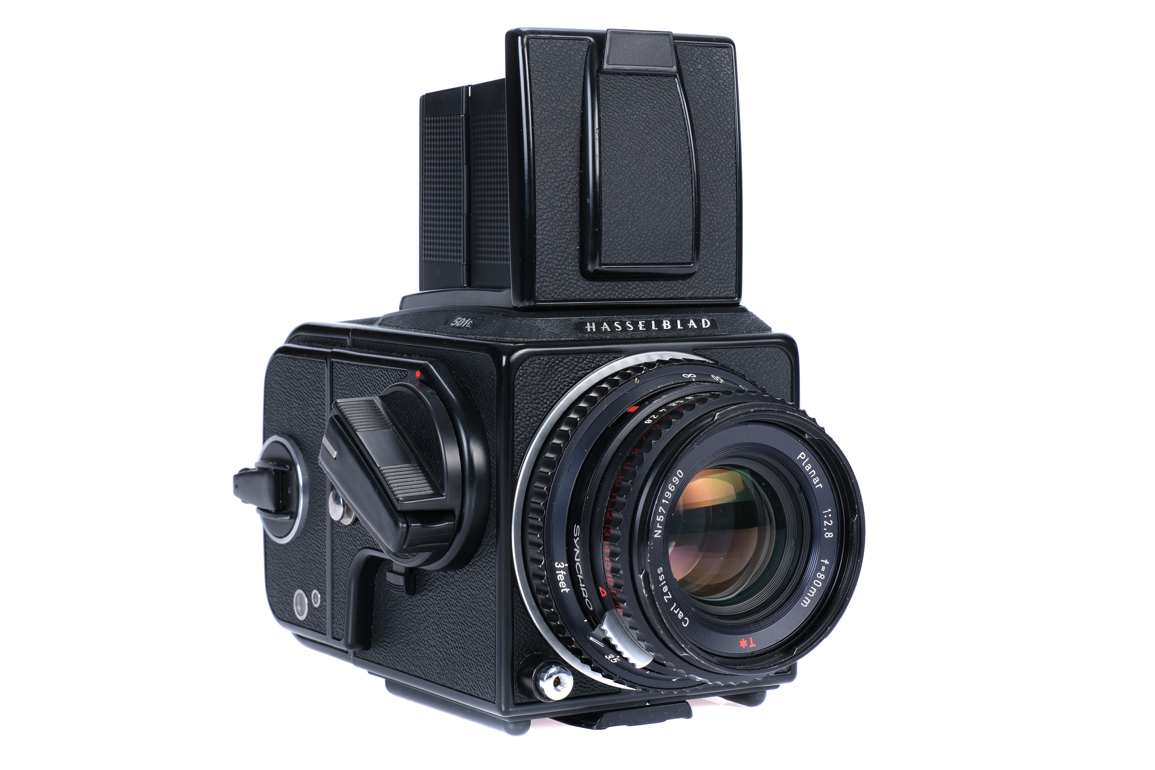 A Hasselblad 501C Medium Format Camera,
