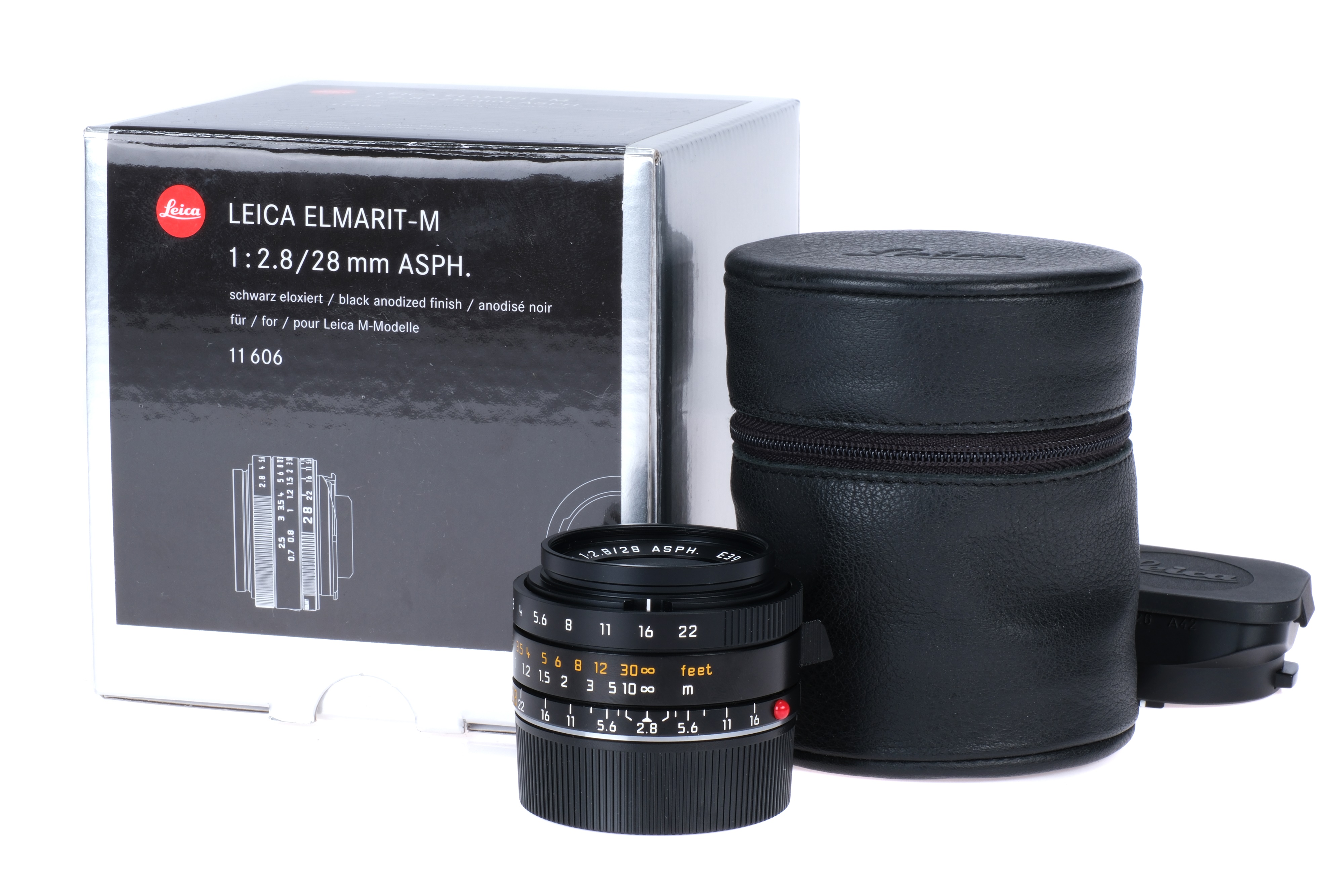 A Leitz Elmarit-M ASPH. f/2.8 28mm Lens,