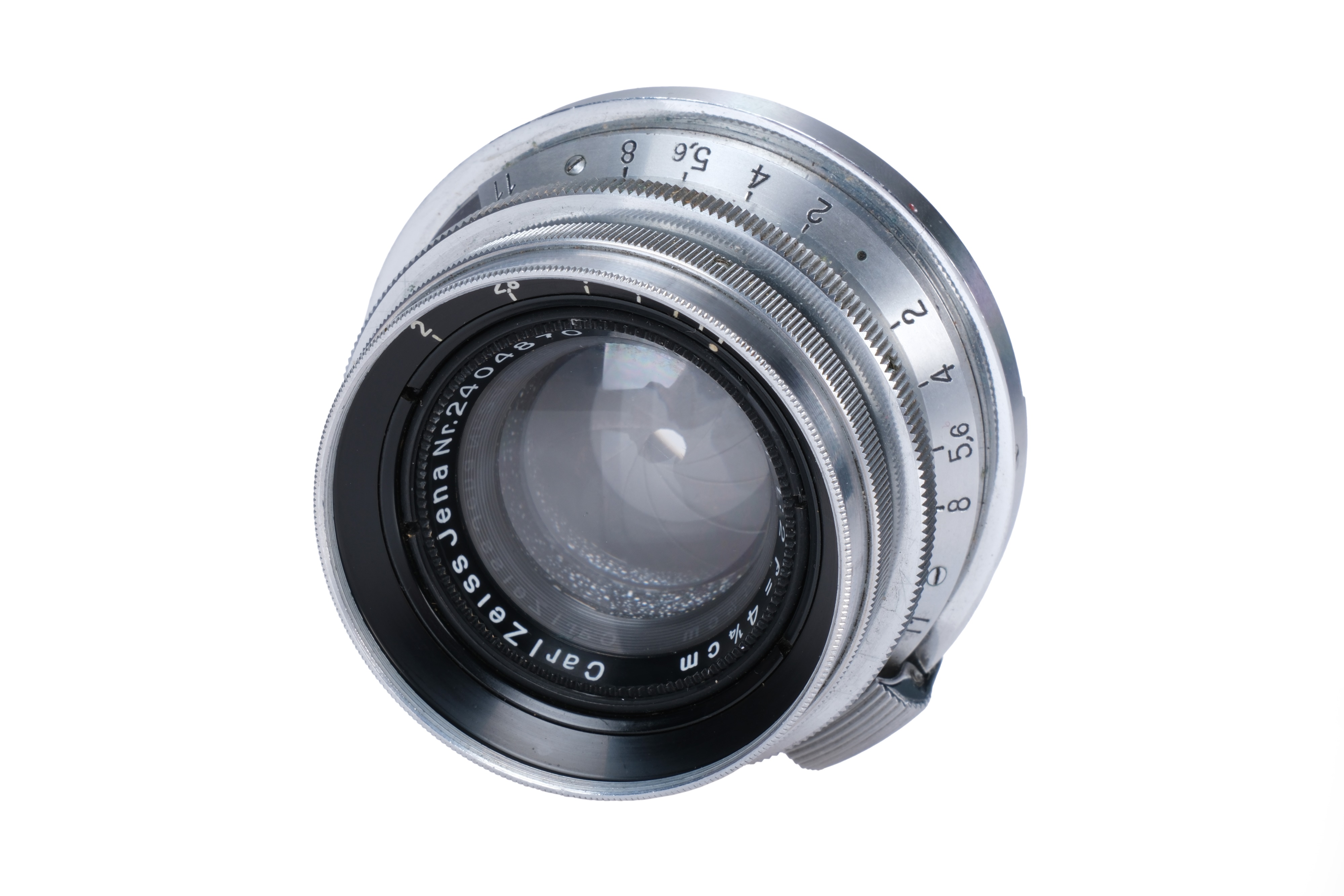 A Carl Zeiss Jena Biotar f/2 42.5mm Lens, - Image 2 of 4