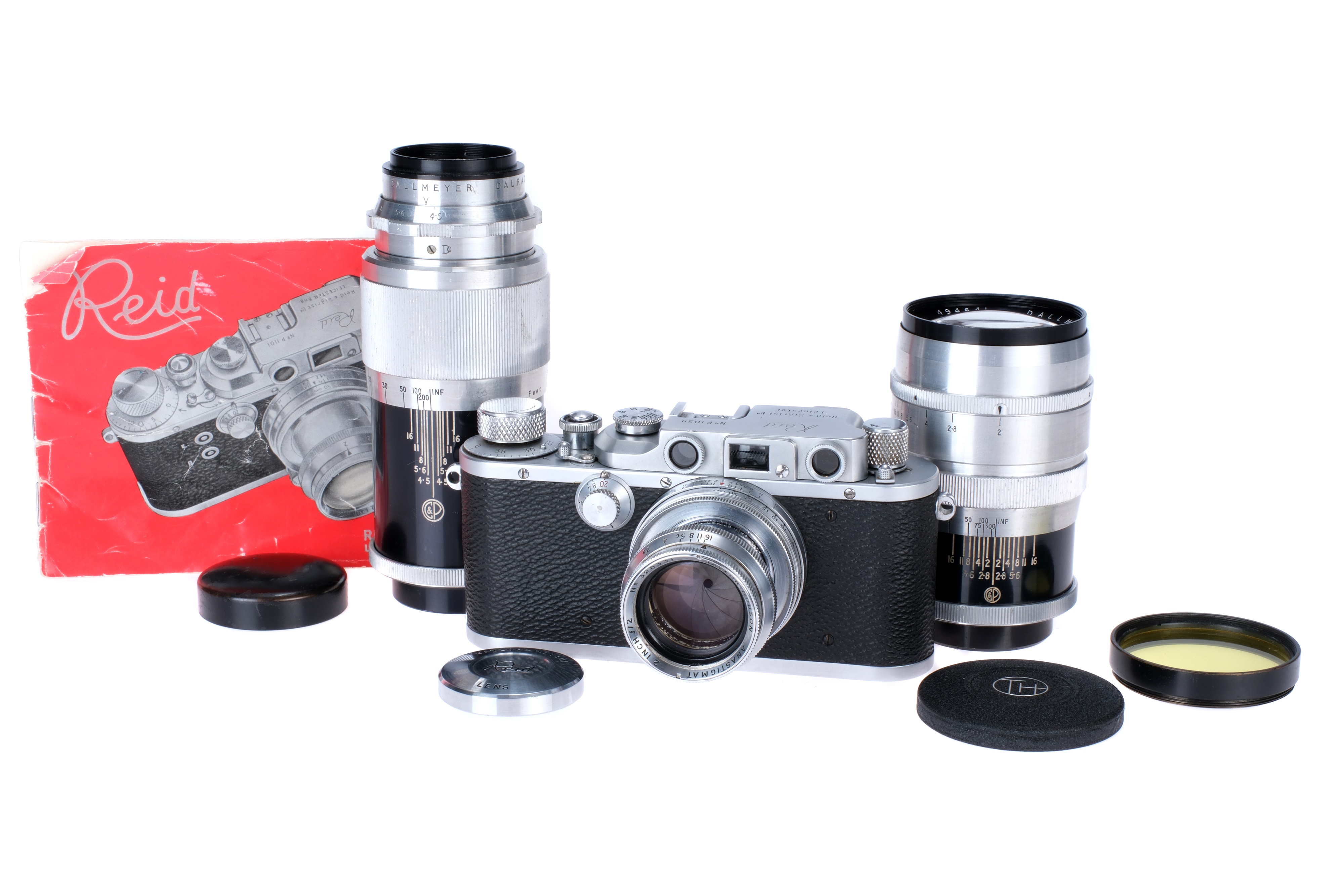 A Reid & Sigrist Reid III Type 1 Rangefinder Camera,