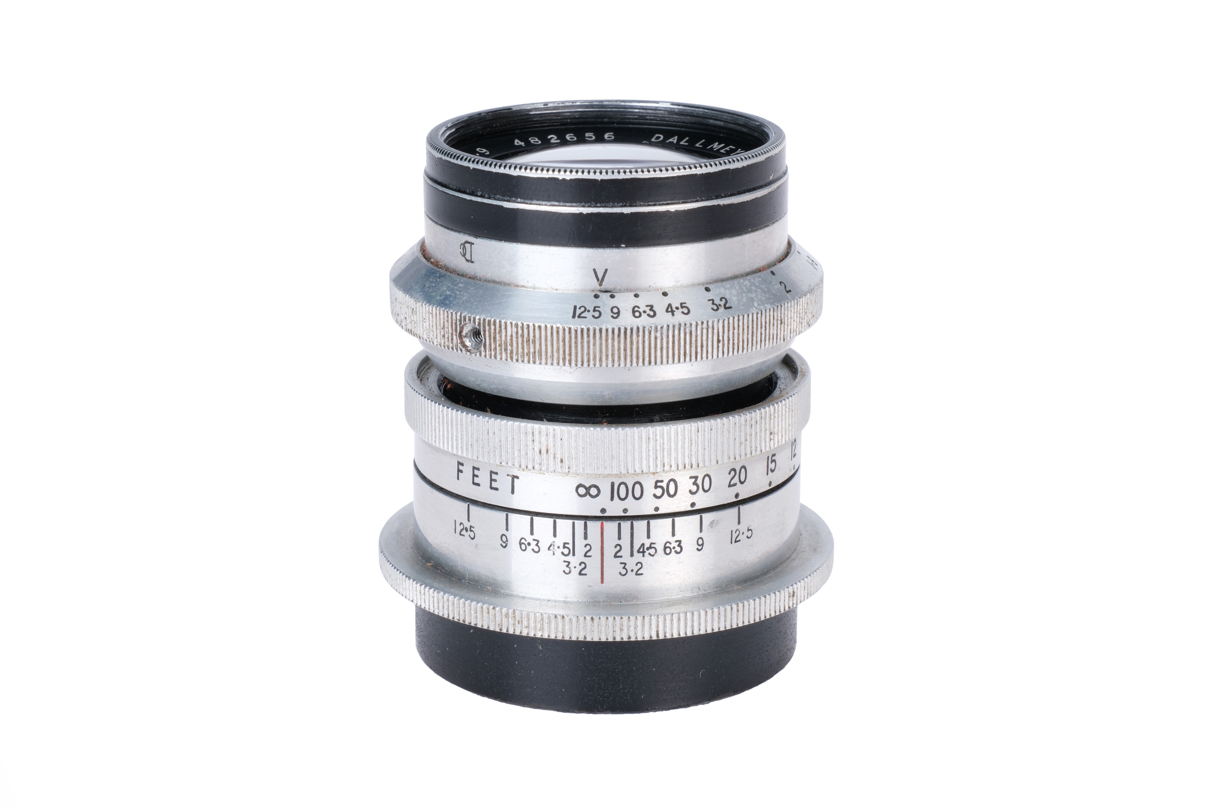 A J. H. Dallmeyer Super Six f/1.9 2" Lens,
