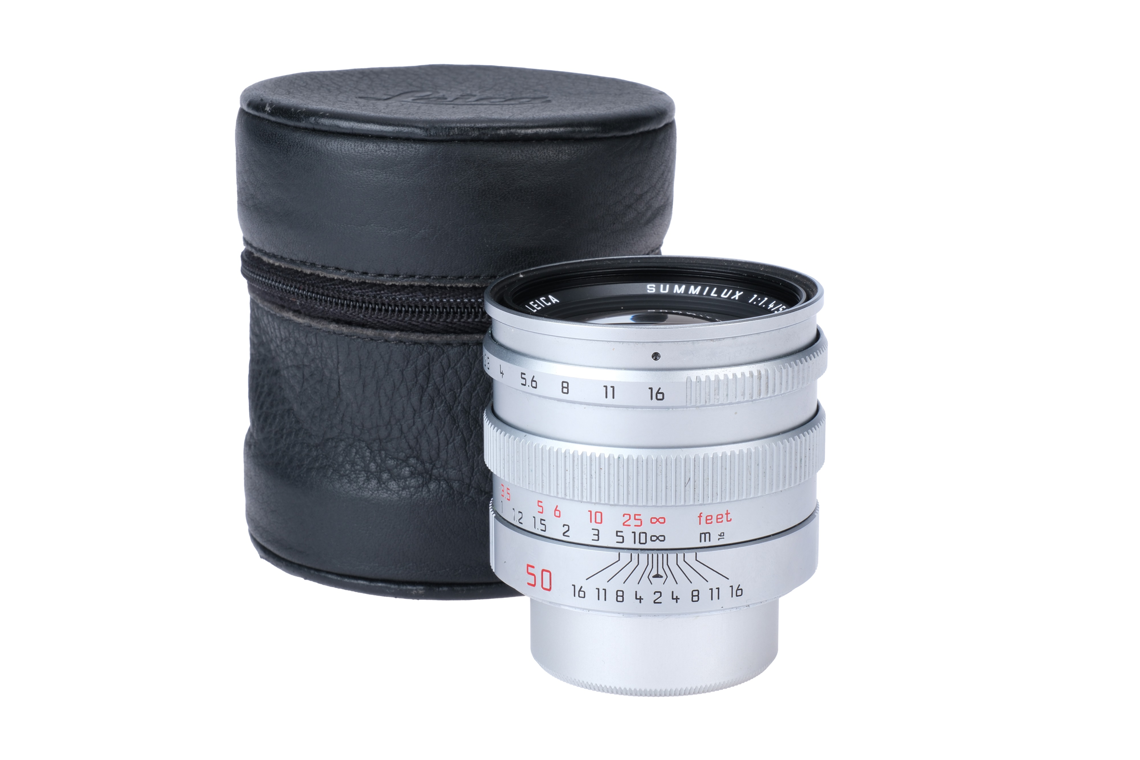 A Leitz Summilux f/1.4 50mm Lens,