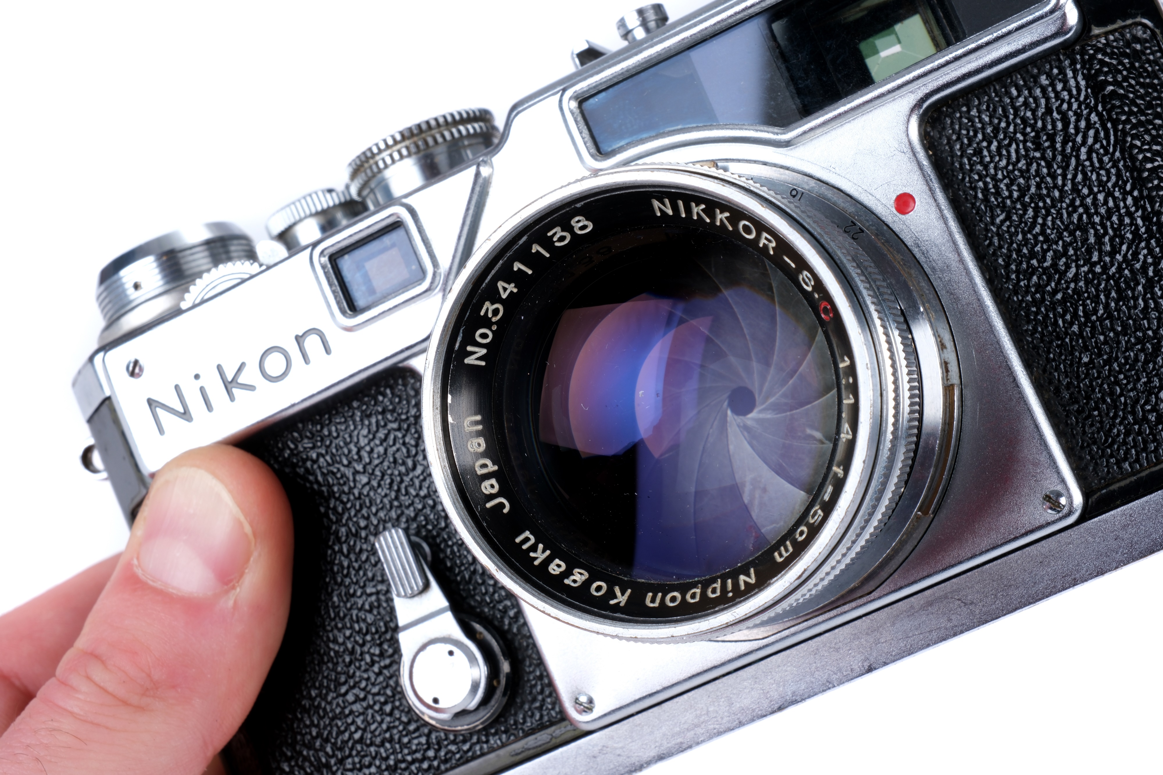 A Nikon SP Rangefinder Camera, - Image 4 of 6