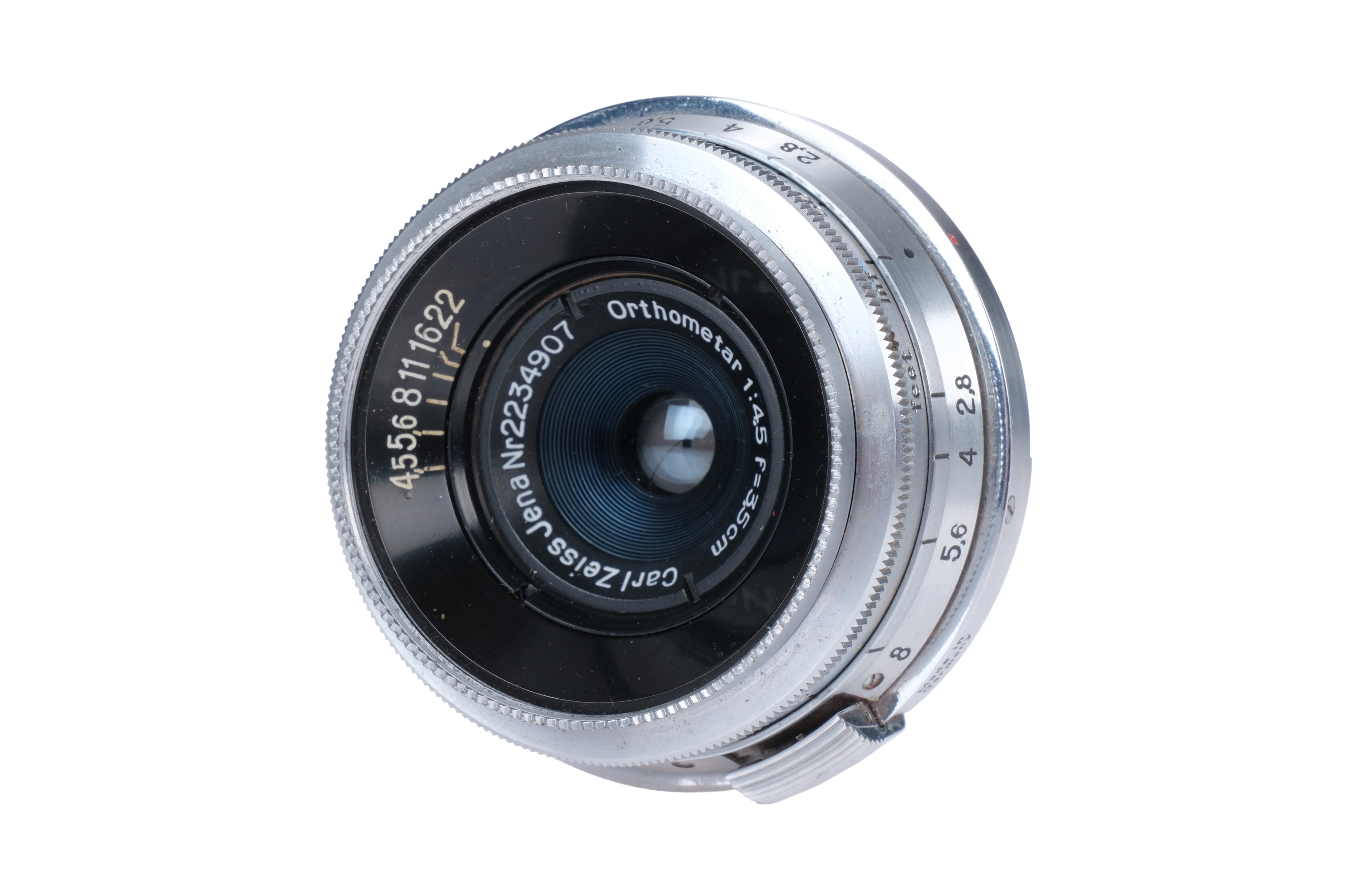 A Carl Zeiss Jena Orthometar f/4.5 35mm Lens, - Image 2 of 3