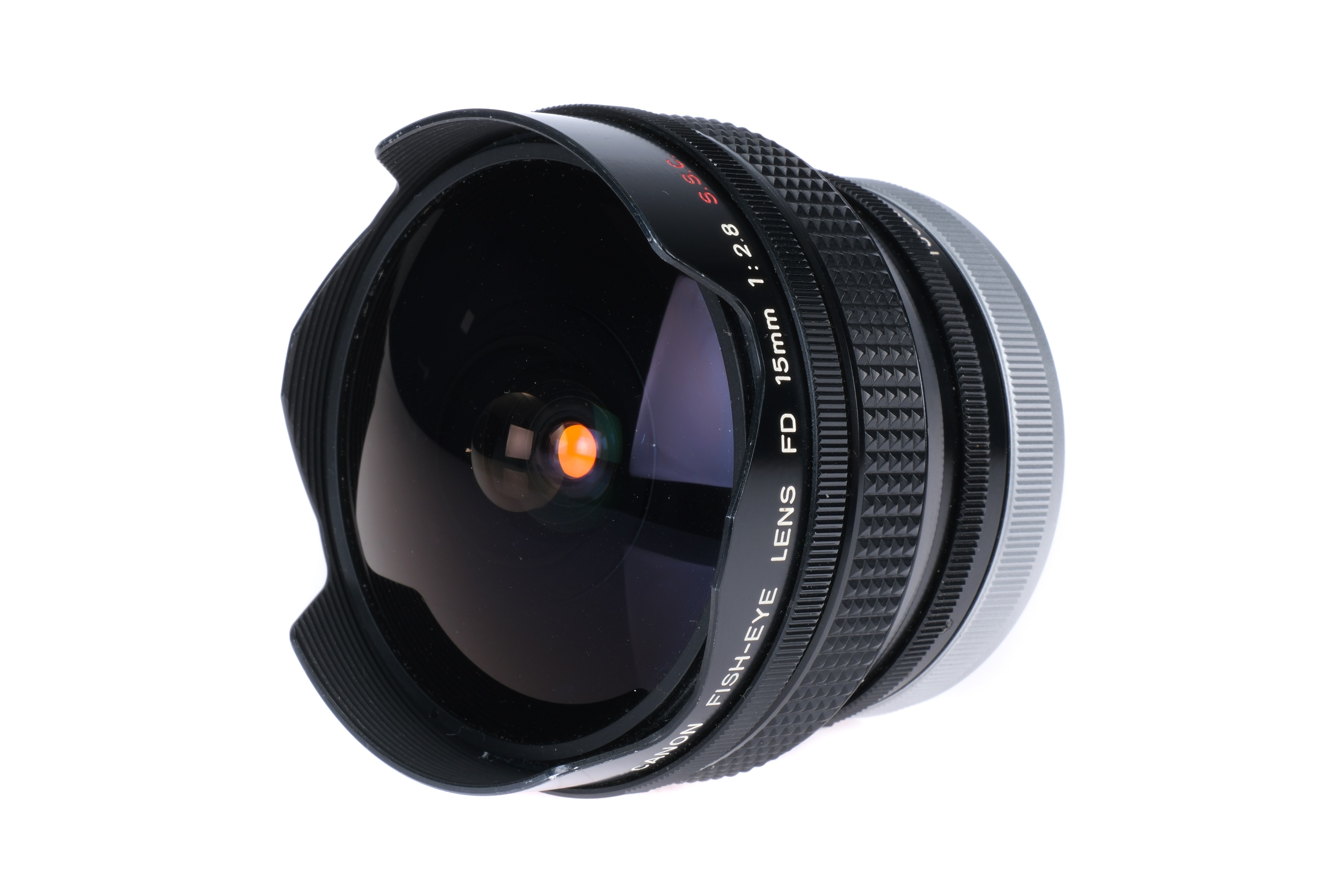 A Canon FD S.S.C. Fish-Eye f/2.8 15mm Lens, - Image 2 of 3