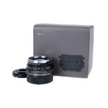A Voigtlander Nokton Classic f/1.4 35mm Lens,