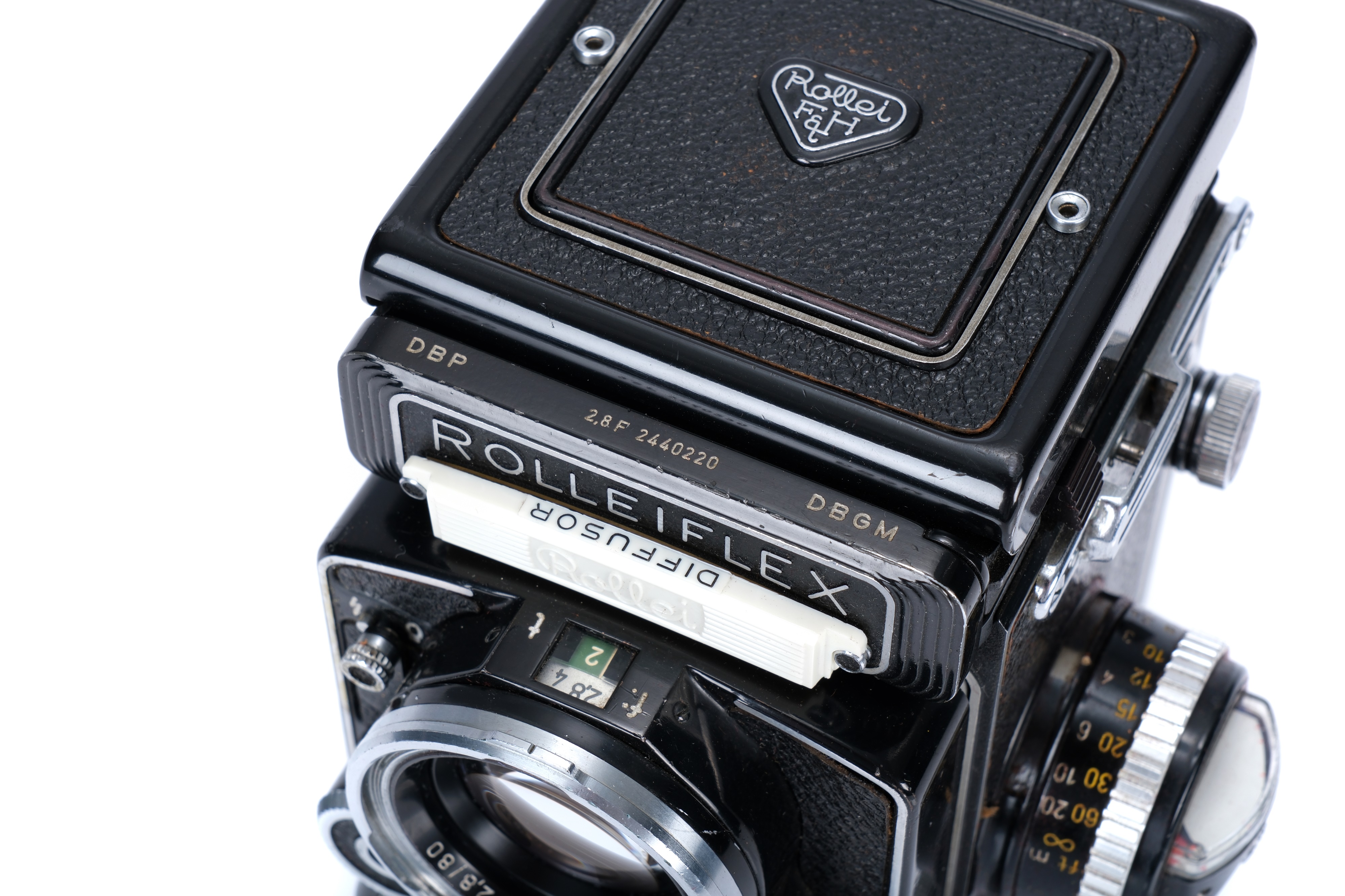 A Rollei Rolleiflex 2.8 F Medium Format TLR Camera, - Image 5 of 5