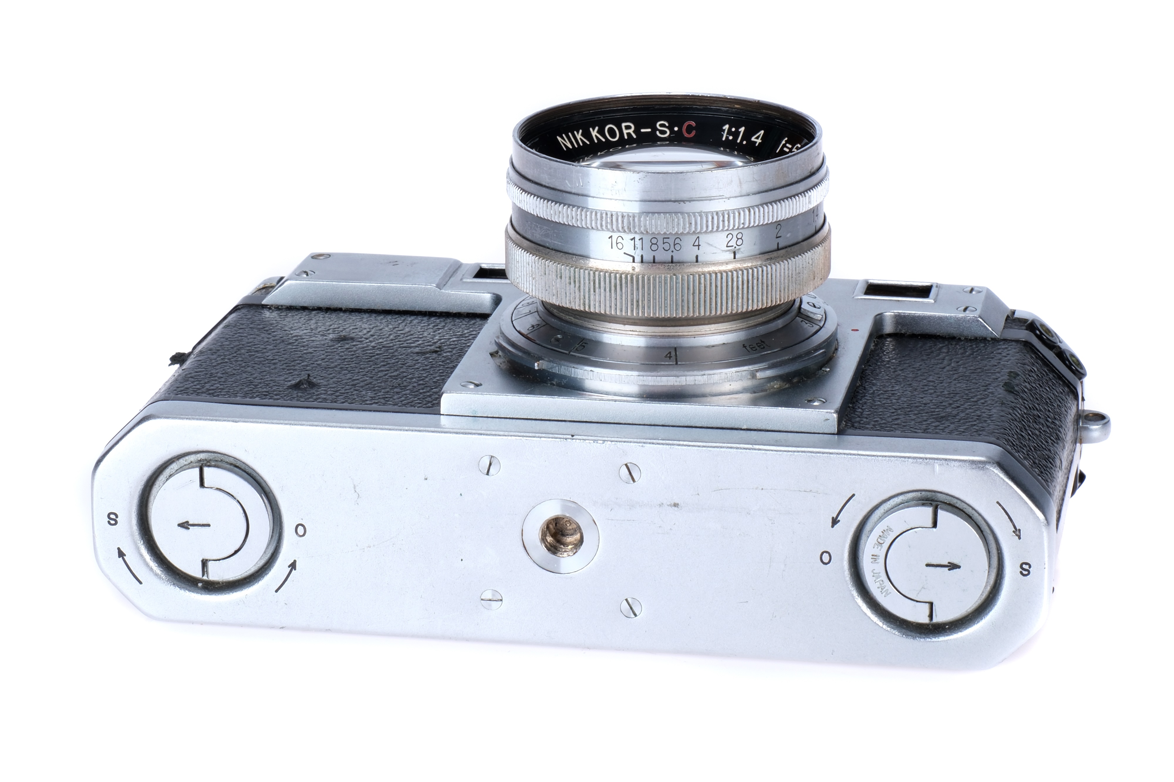 A Nikon S Rangefinder Camera, - Image 4 of 4