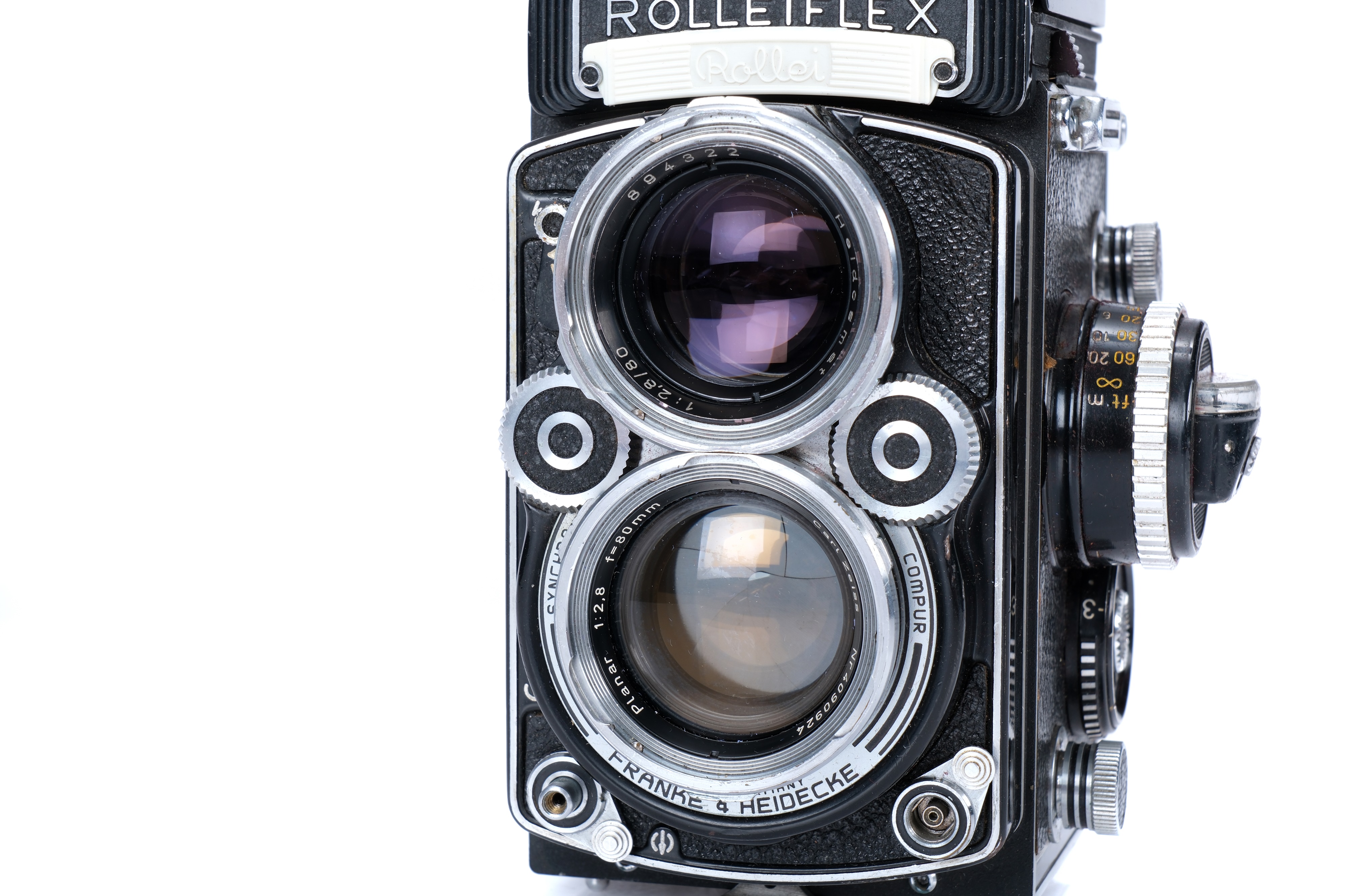 A Rollei Rolleiflex 2.8 F Medium Format TLR Camera, - Image 2 of 5