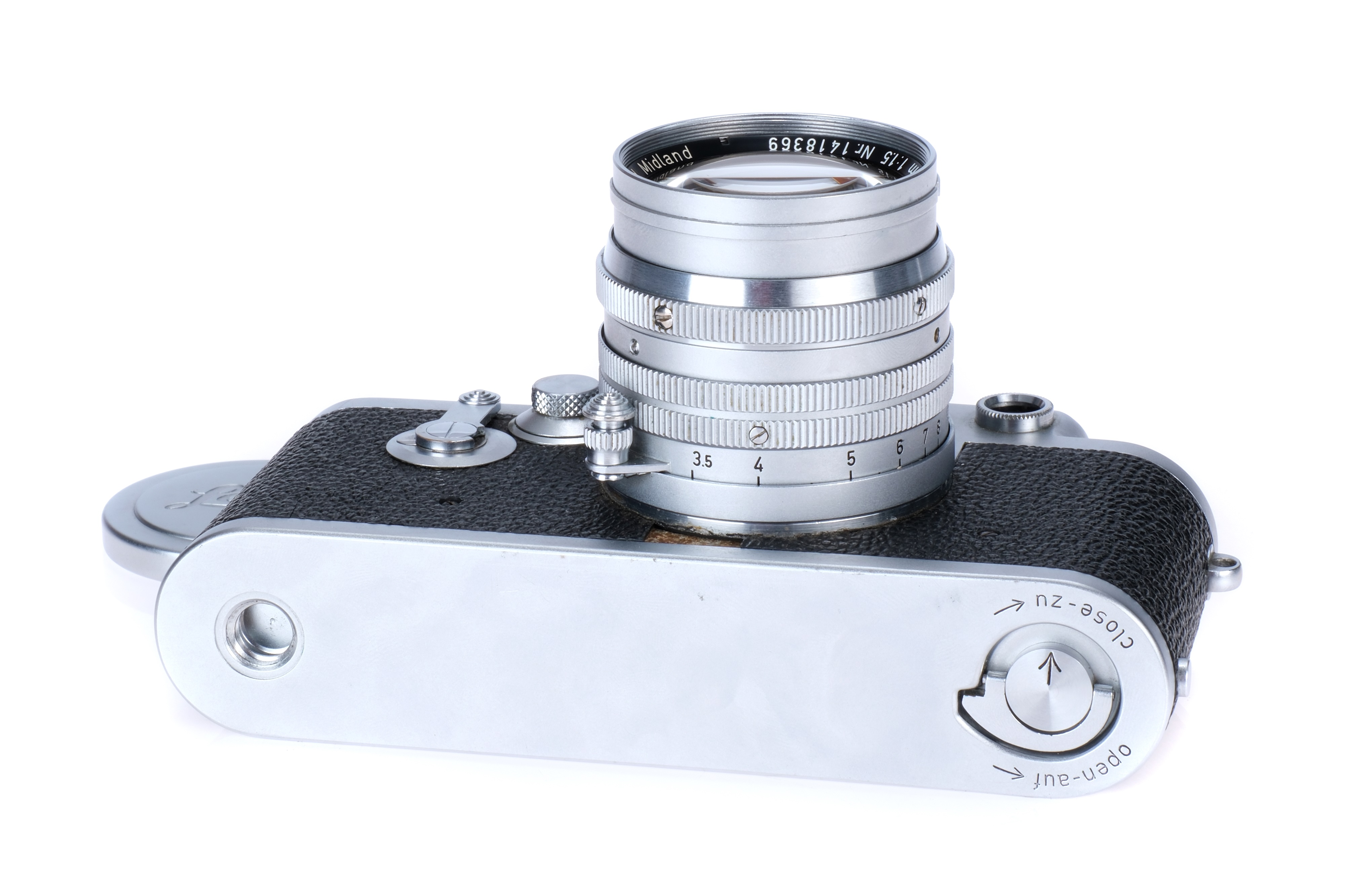 A Leica IIIf 'Midland Ontario' Rangefinder Camera Set, - Image 5 of 9
