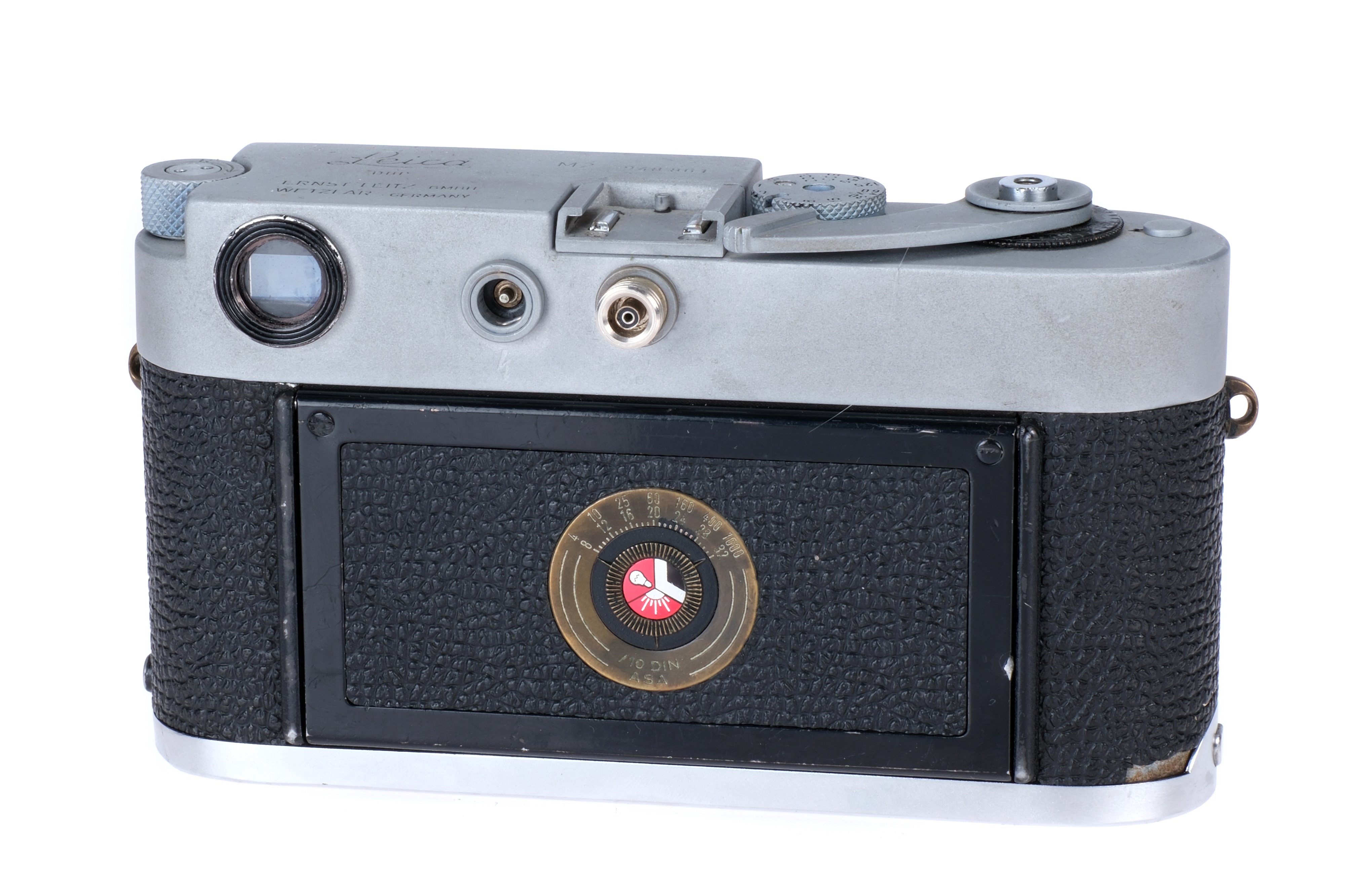 A Leica M2 First Batch 'Black Paint' Rangefinder Camera, - Image 3 of 7