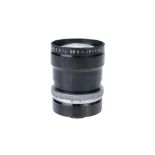 A Carl Zeiss Jena R-Biotar 45mm f/0.85 Lens,