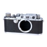 A Leica IIIc 'Bright Chrome' Rangefinder Body,