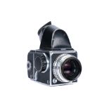 A Hasselblad 1000F Medium Format Camera,