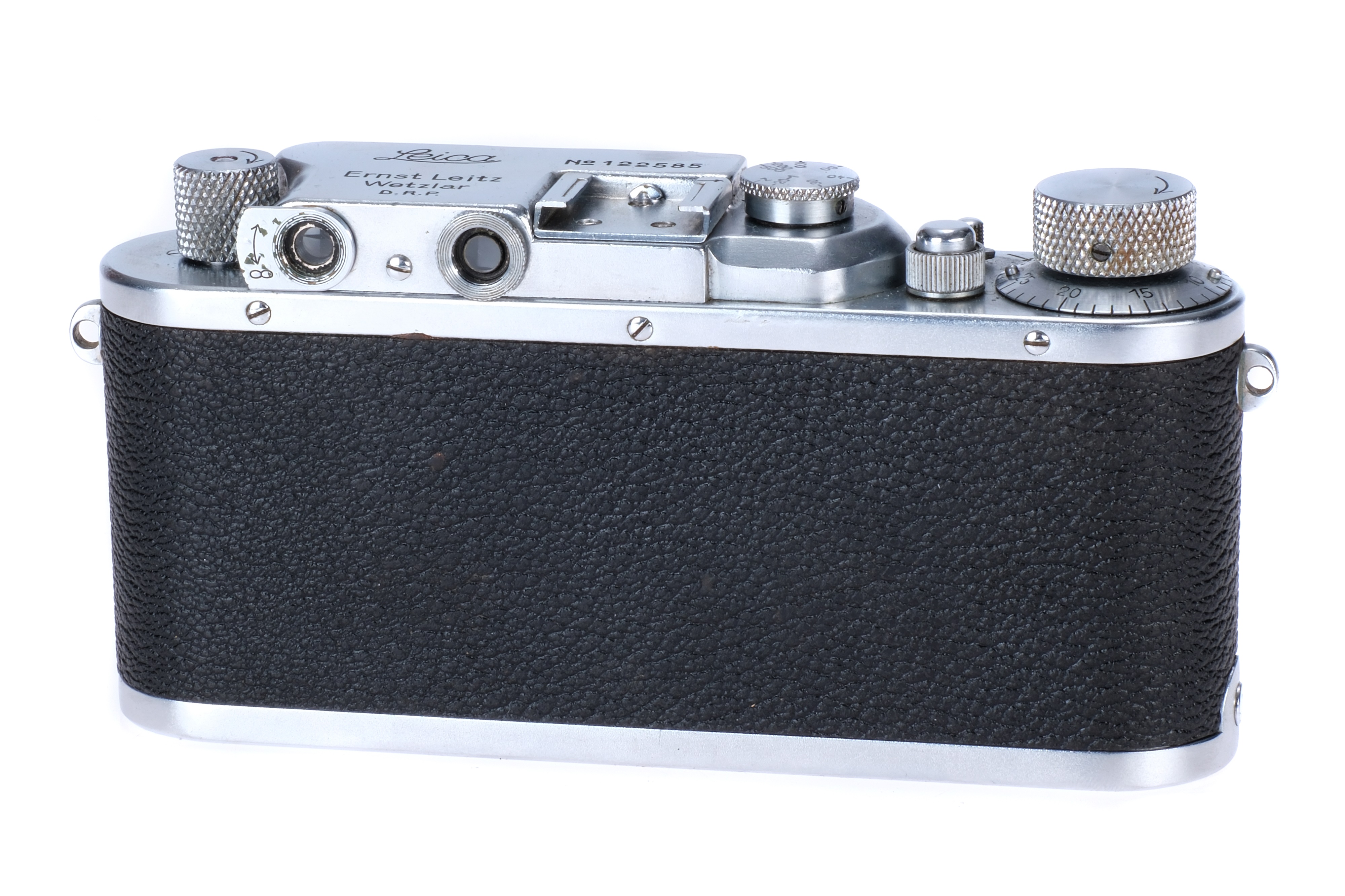 A Leica IIIc 'Bright Chrome' Rangefinder Body, - Image 3 of 4