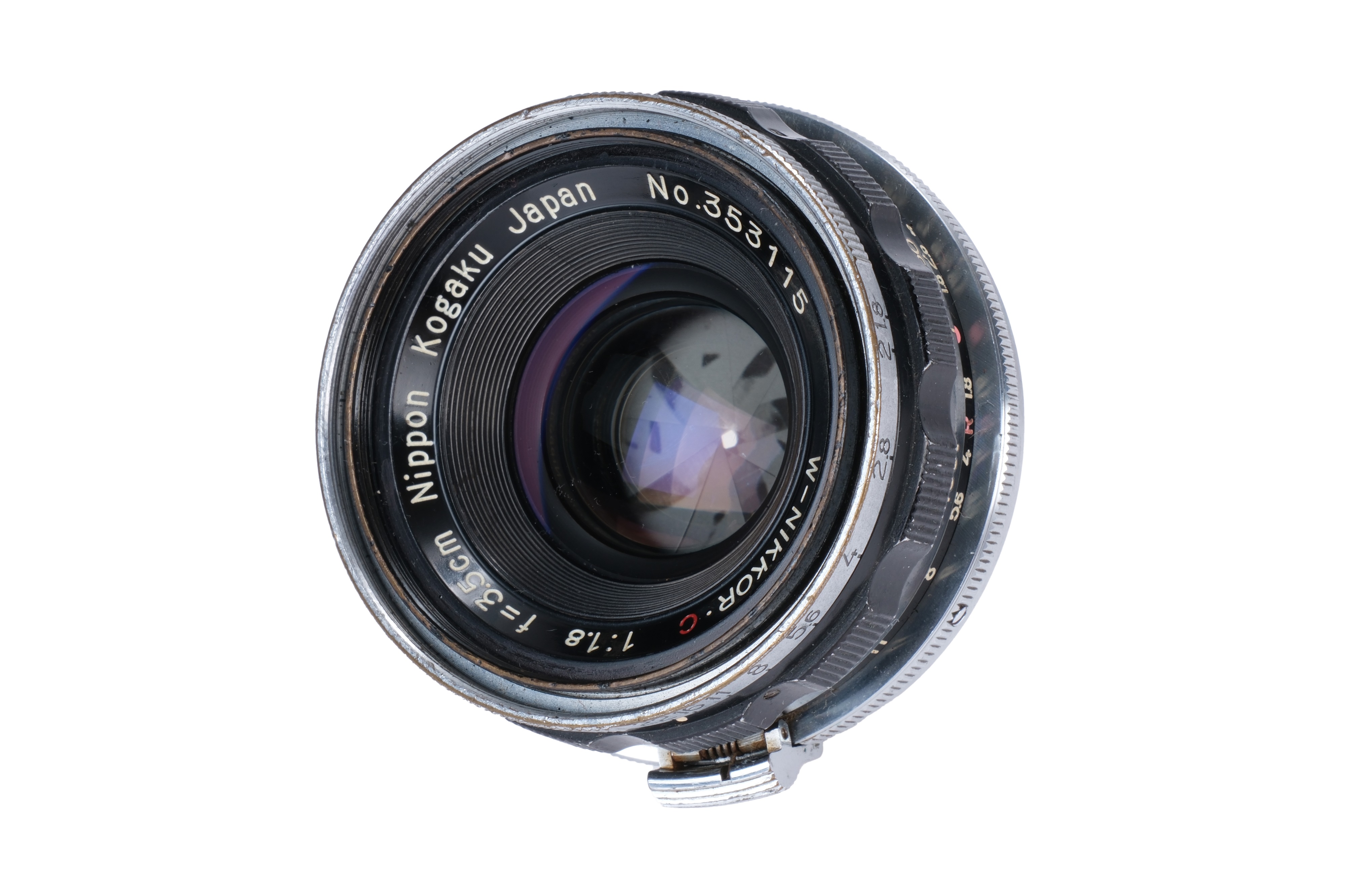 A Nikon W-Nikkor.C f/1.8 35mm Lens, - Image 4 of 4