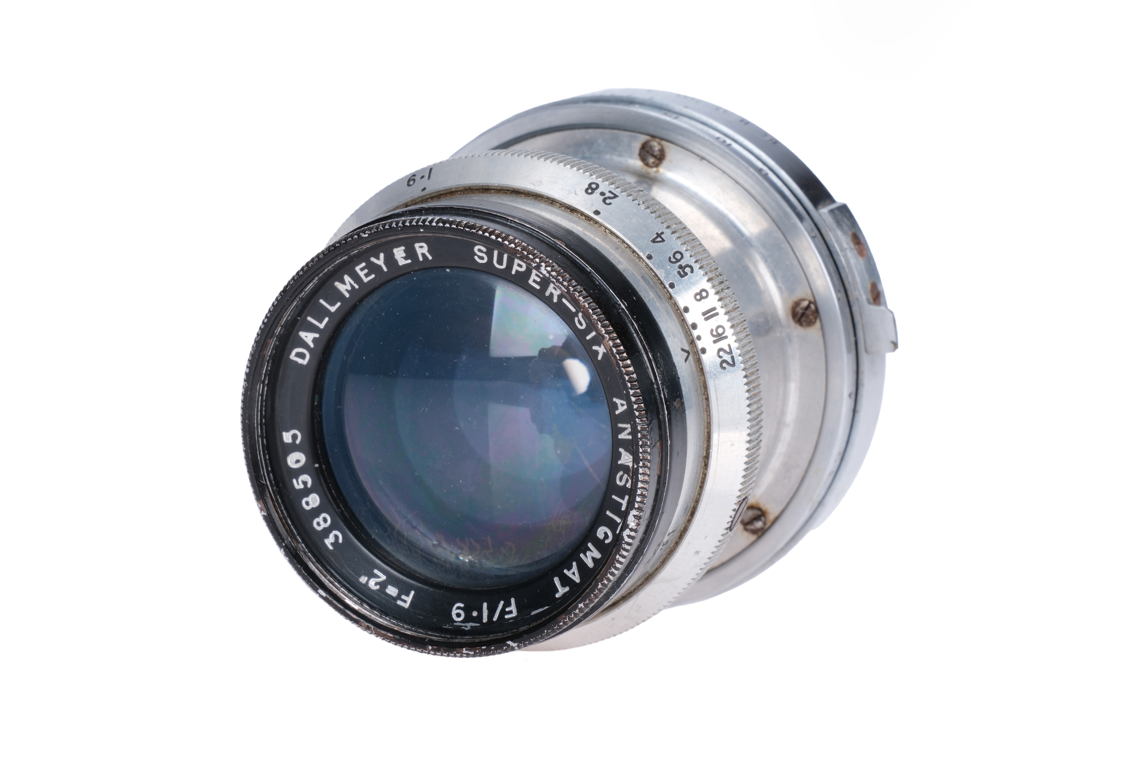 A J. H. Dallmeyer Super Six f/1.9 50mm Lens, - Image 2 of 3