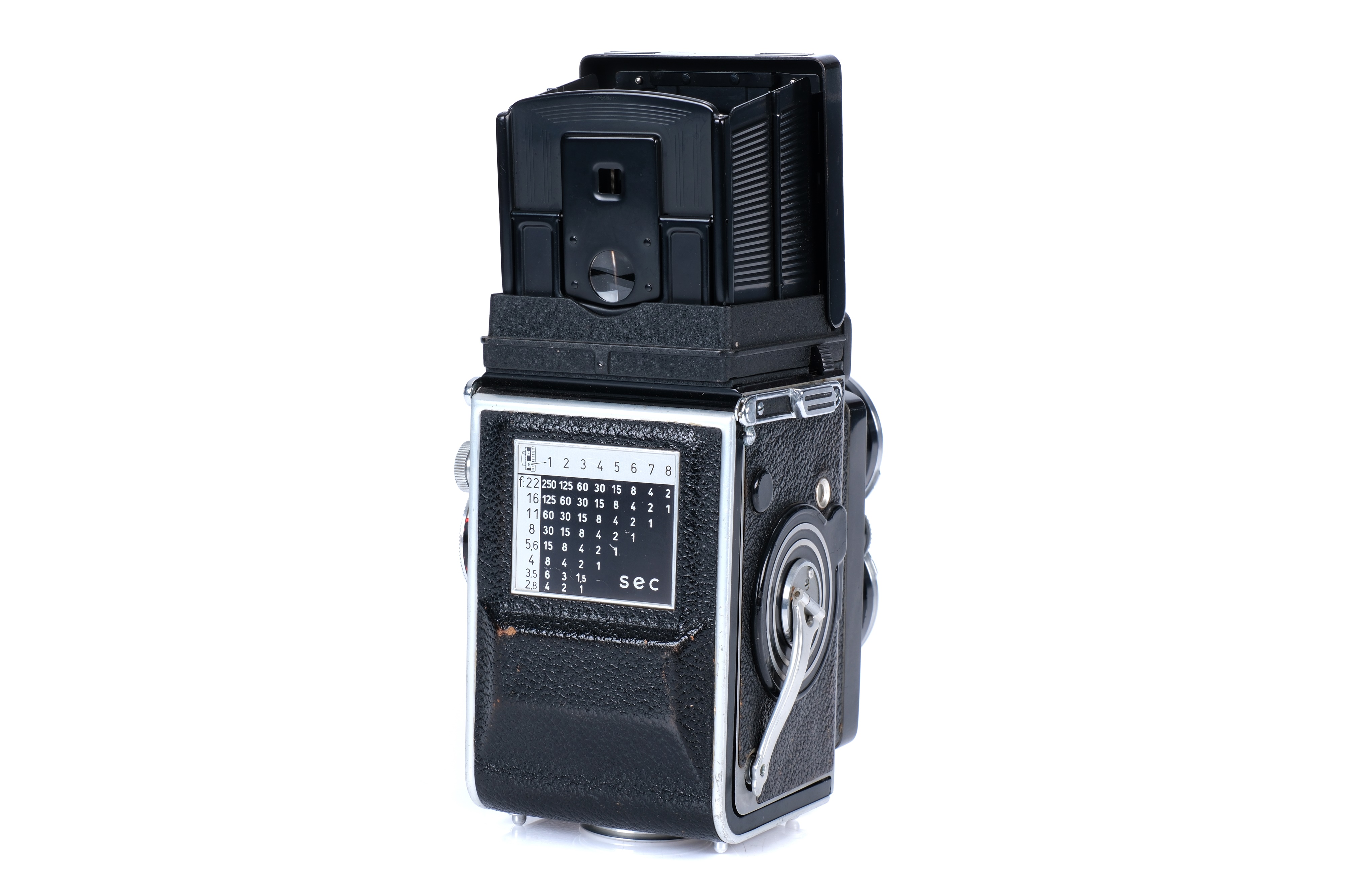 A Rollei Tele-Rolleiflex Medium Format TLR Camera, - Image 3 of 7