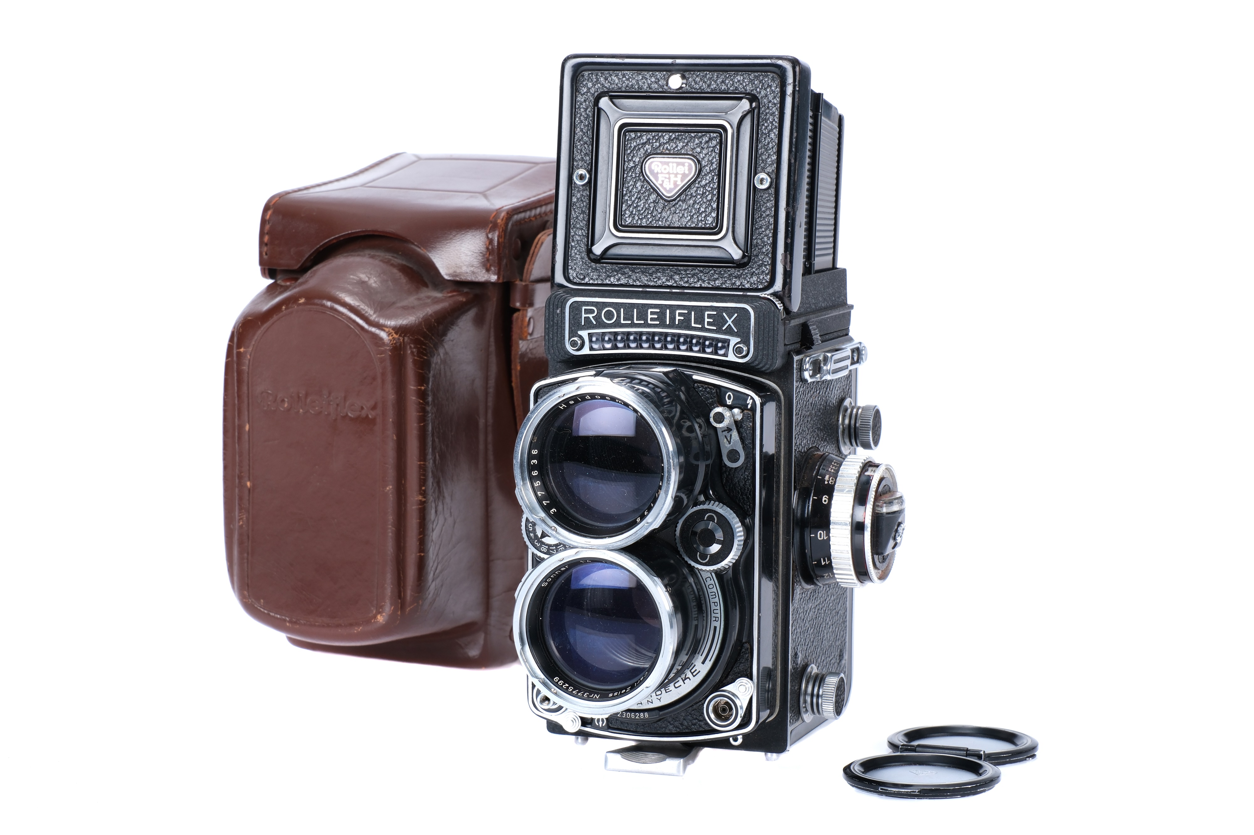 A Rollei Tele-Rolleiflex Medium Format TLR Camera, - Image 2 of 7
