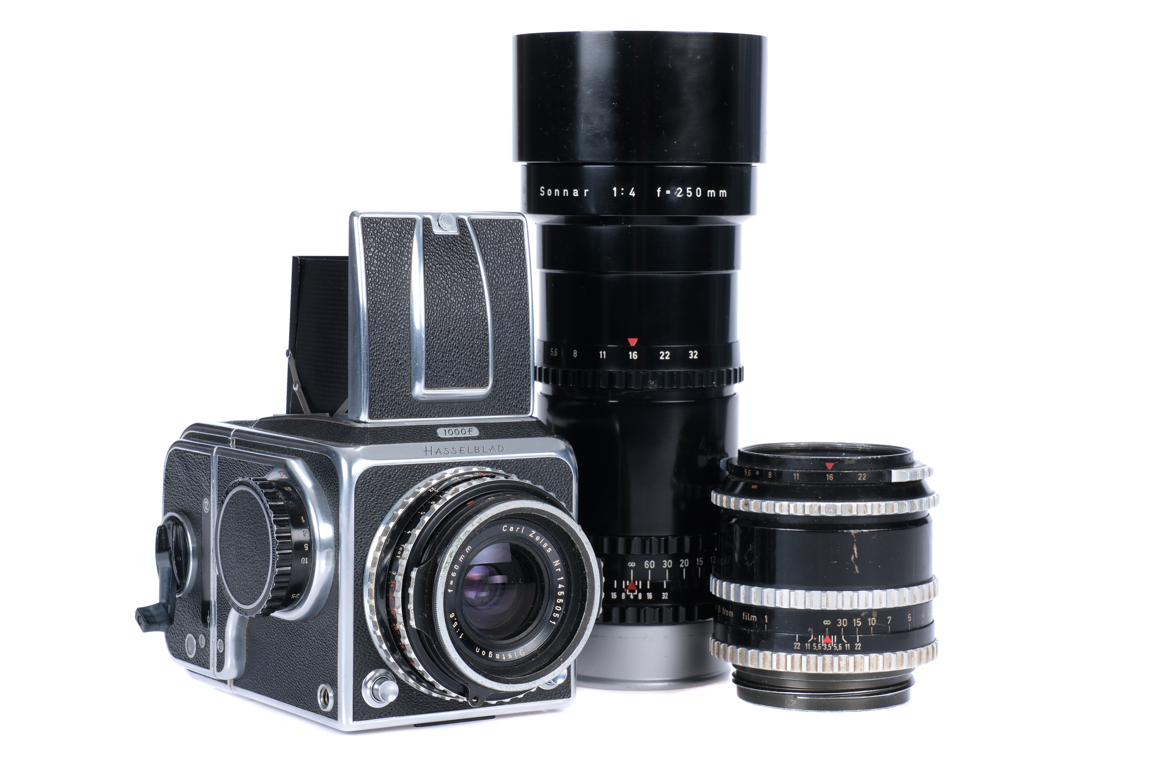 A Hasselblad 1000F Medium Format Camera Outfit,