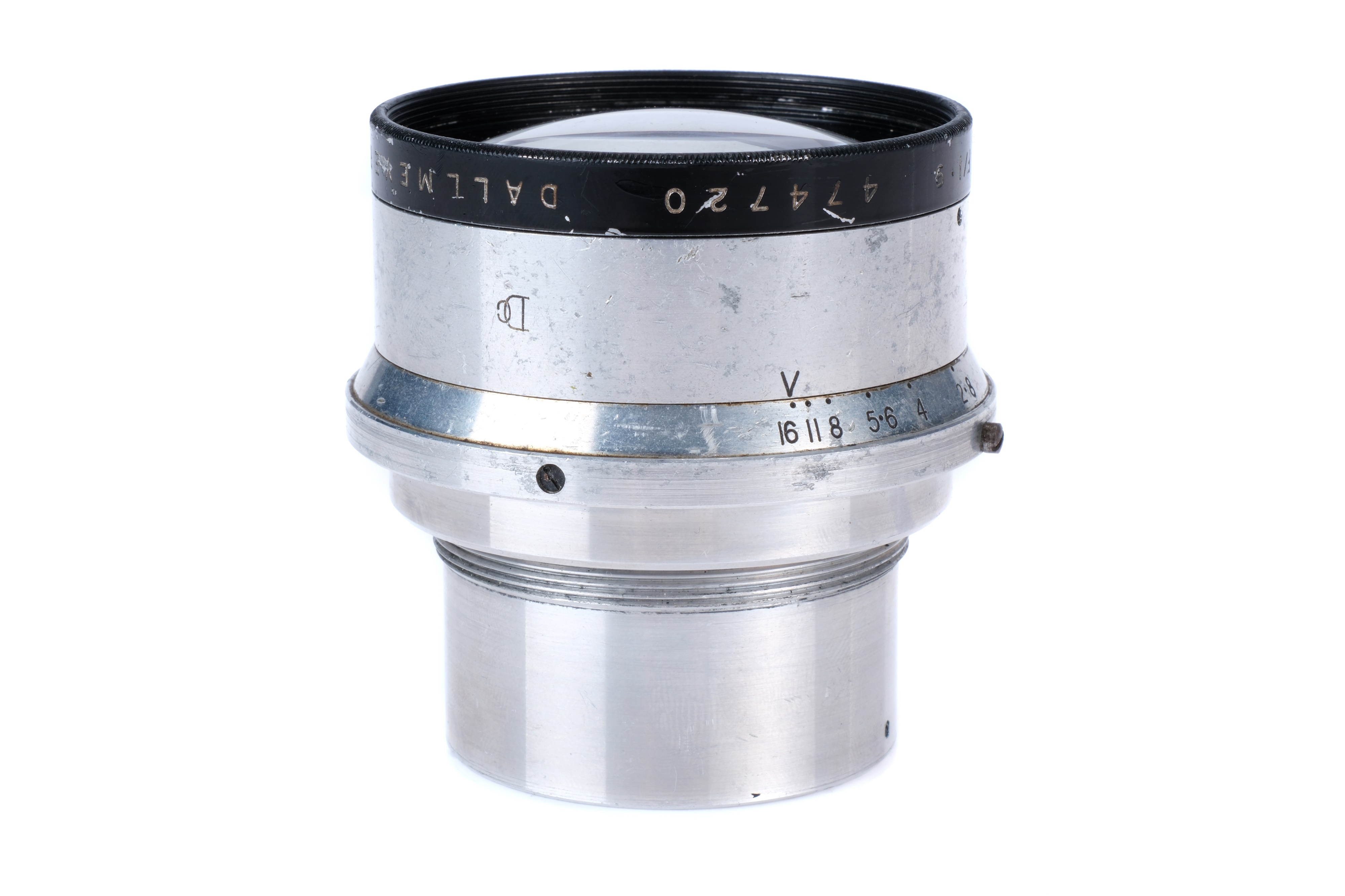A J.H. Dallmeyer Super Six f/1.9 4" Lens,