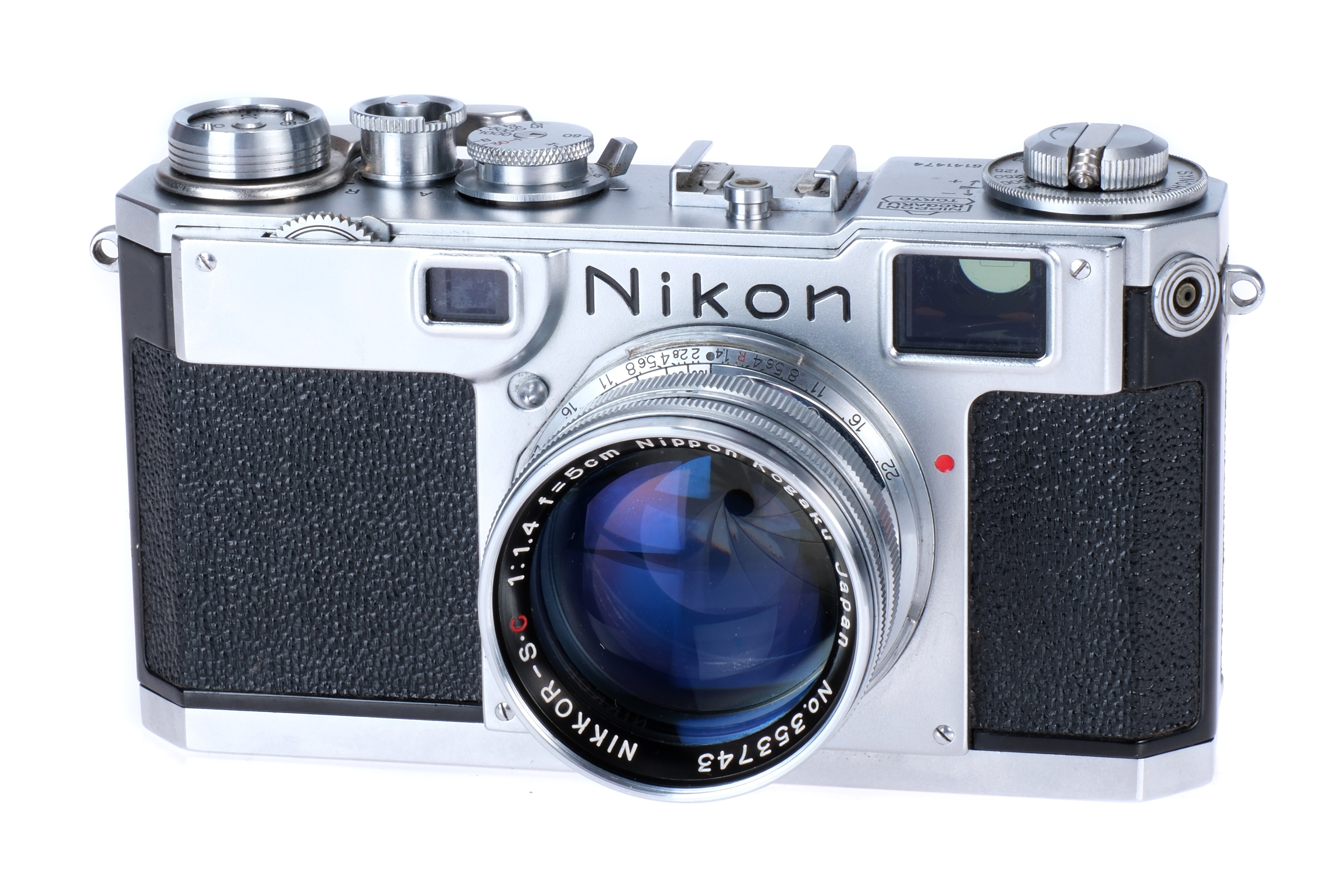 A Nikon S2 Rangefinder Camera,
