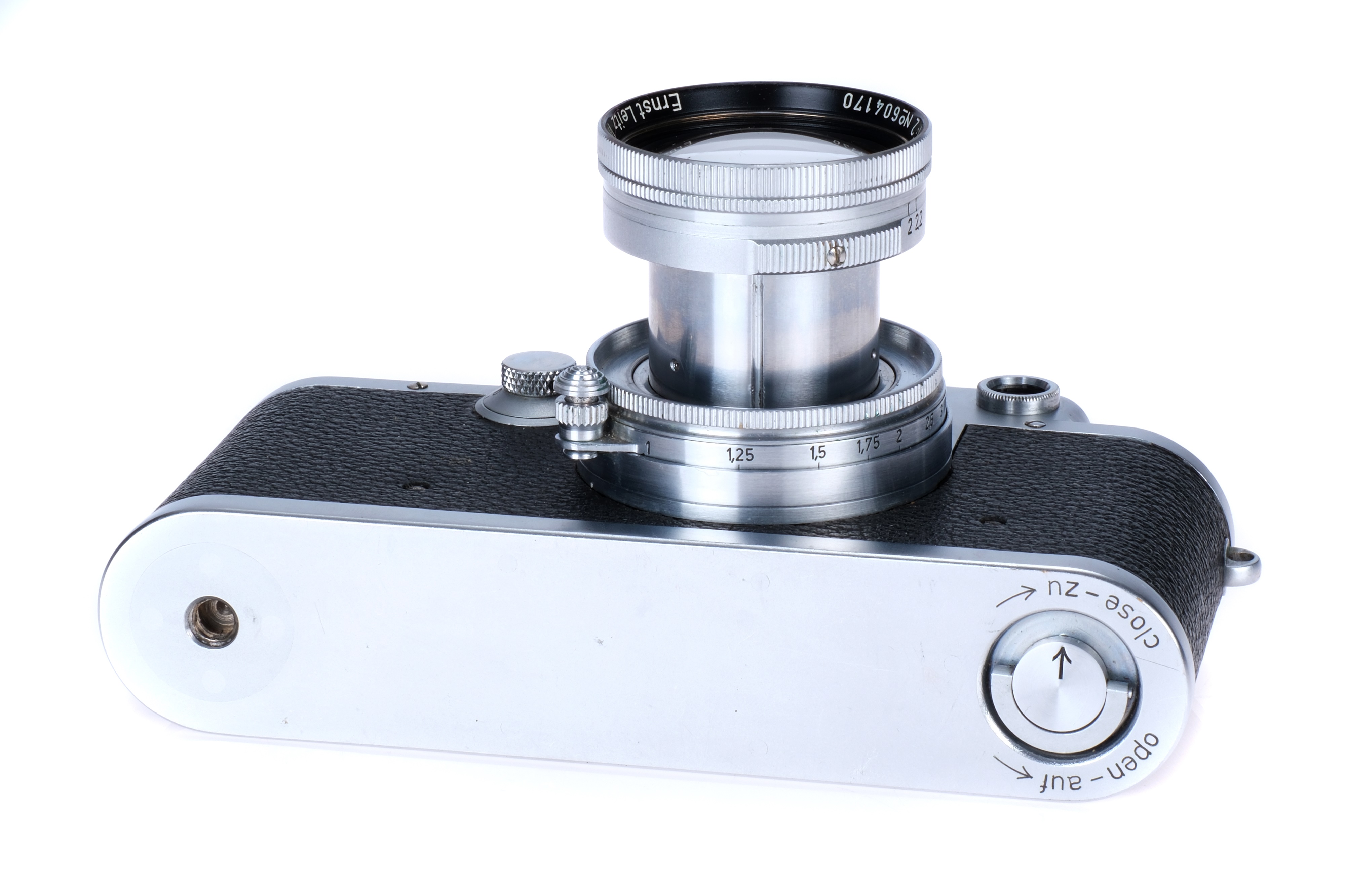 A Leica IIIc Rangefinder Camera, - Image 4 of 4