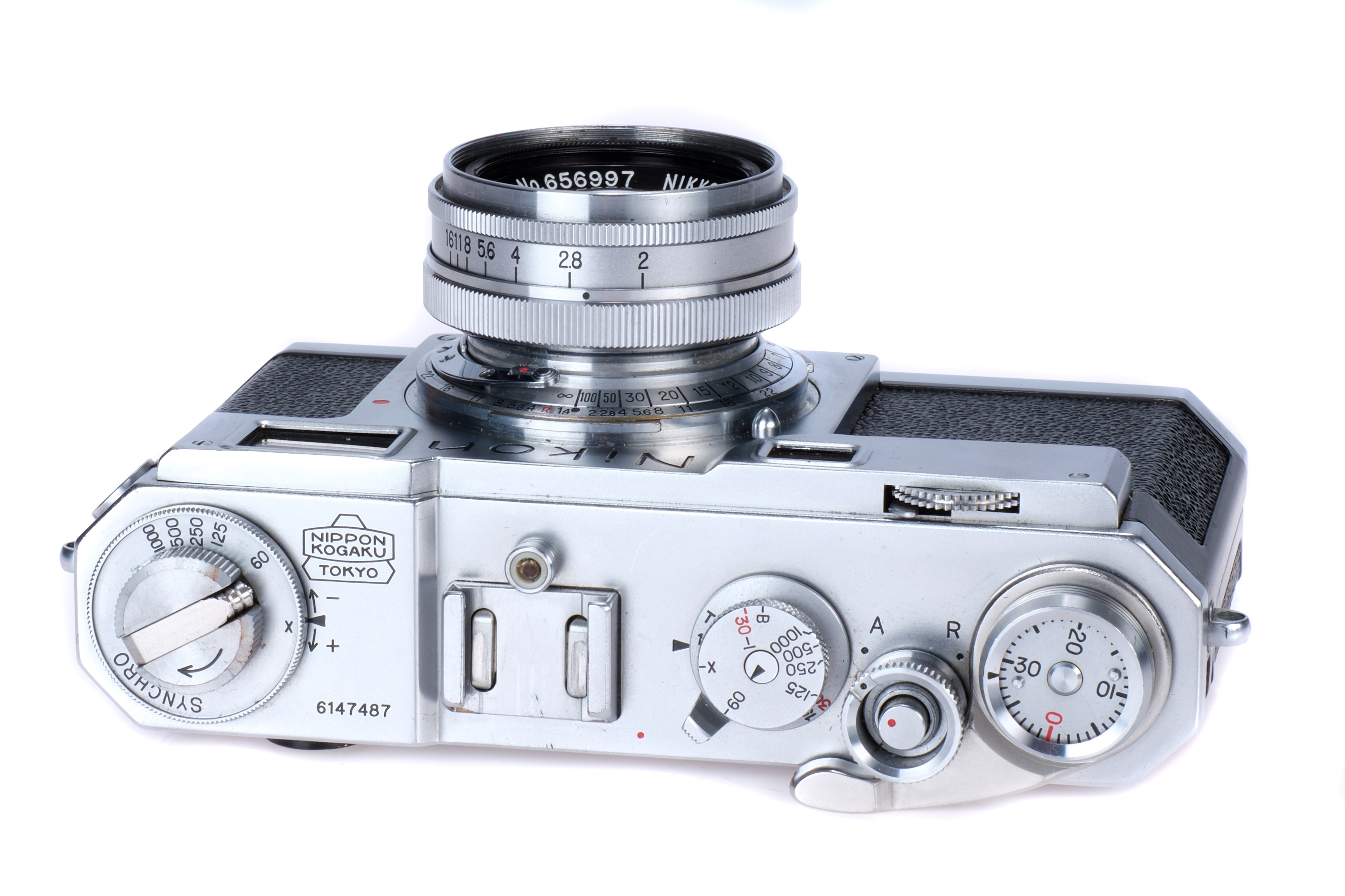 A NIkon S2 Rangefinder Camera, - Image 3 of 5