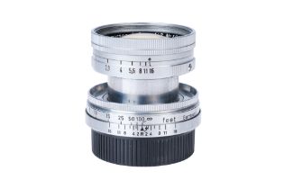 A Leitz Summicron 'Thorium' f/2 50mm Lens,