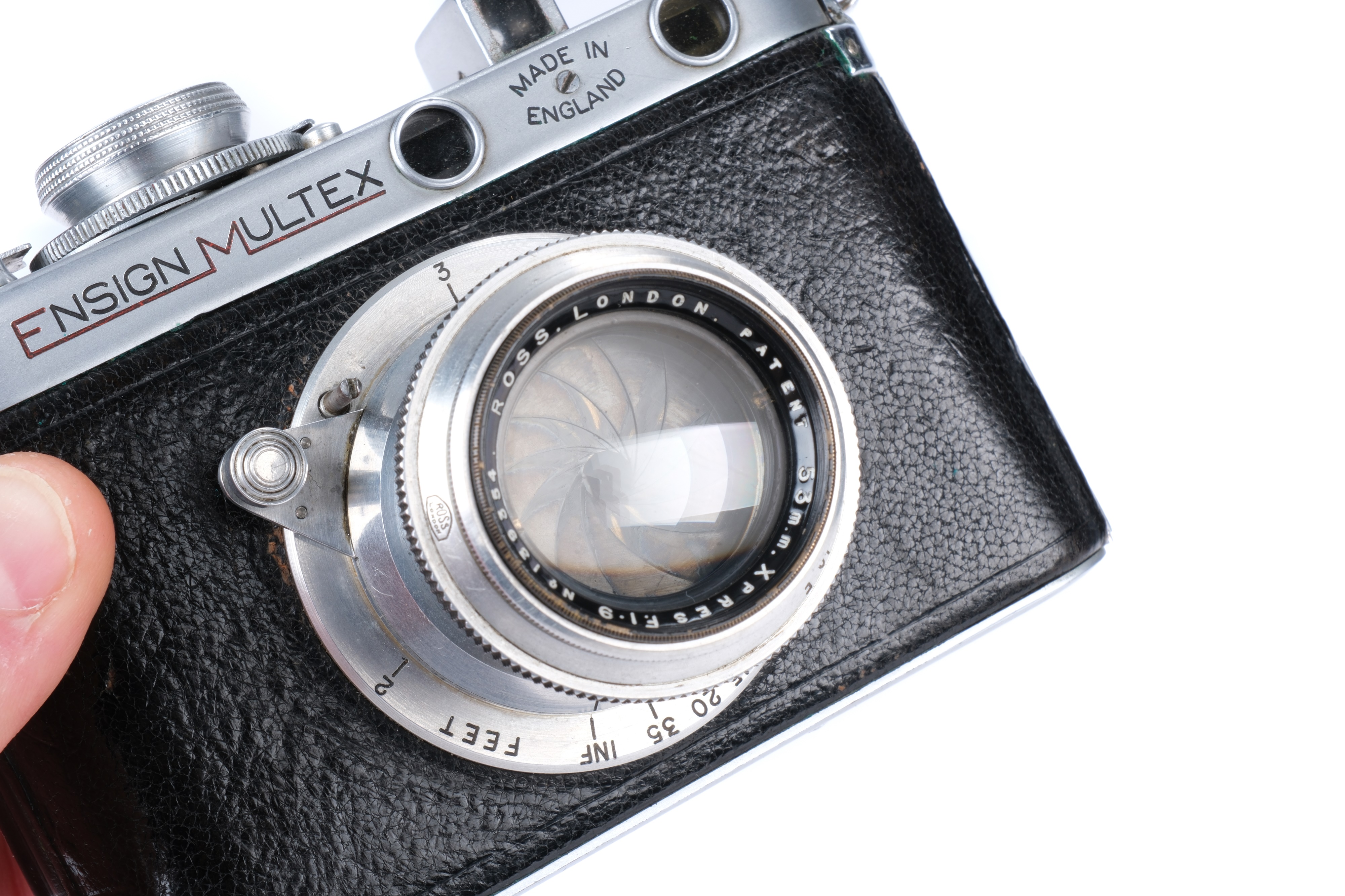 An Ensign Multex Model 0 Rangefinder Camera, - Image 6 of 11