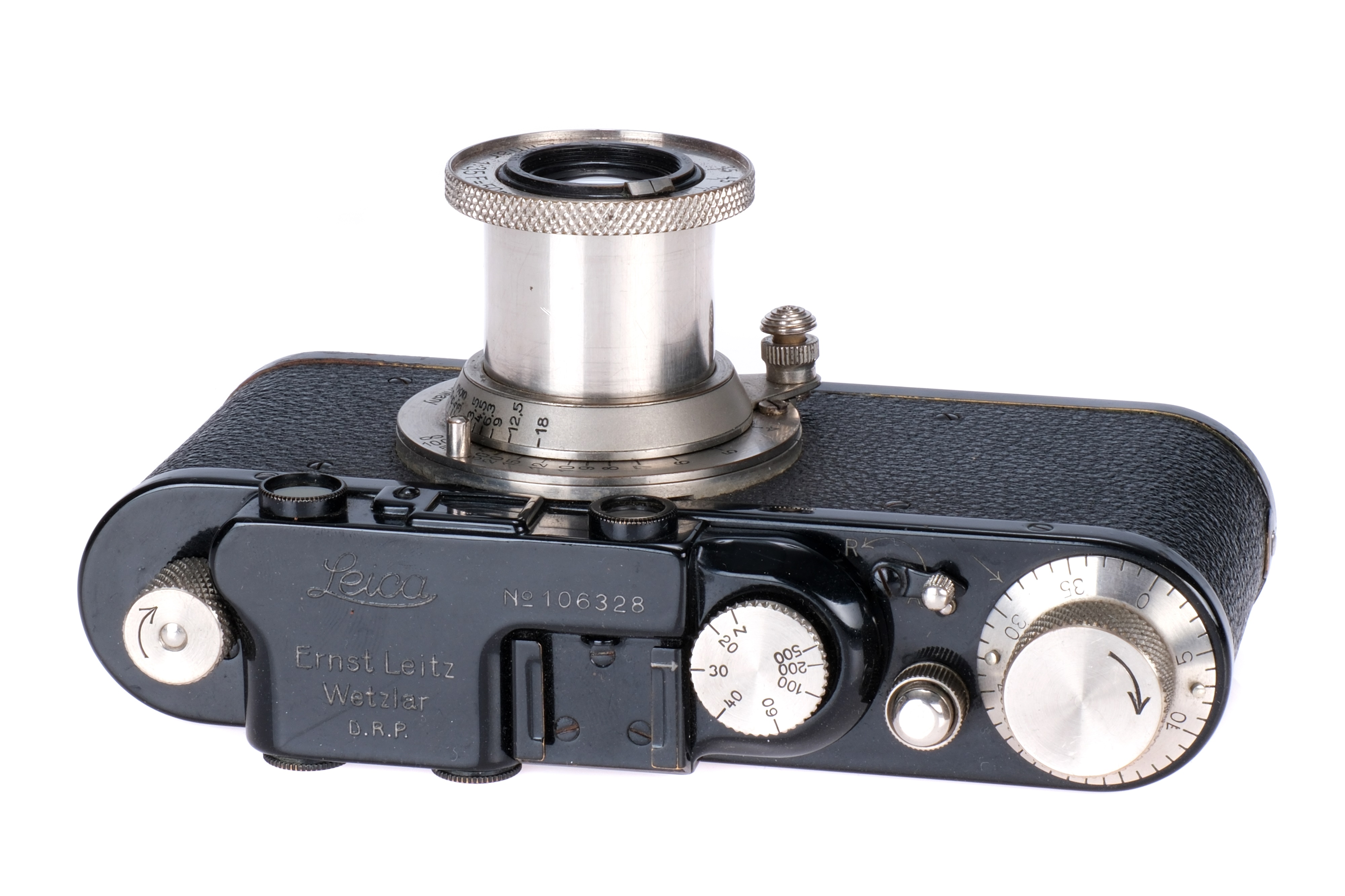 A Leica II Rangefinder Camera, - Image 2 of 4