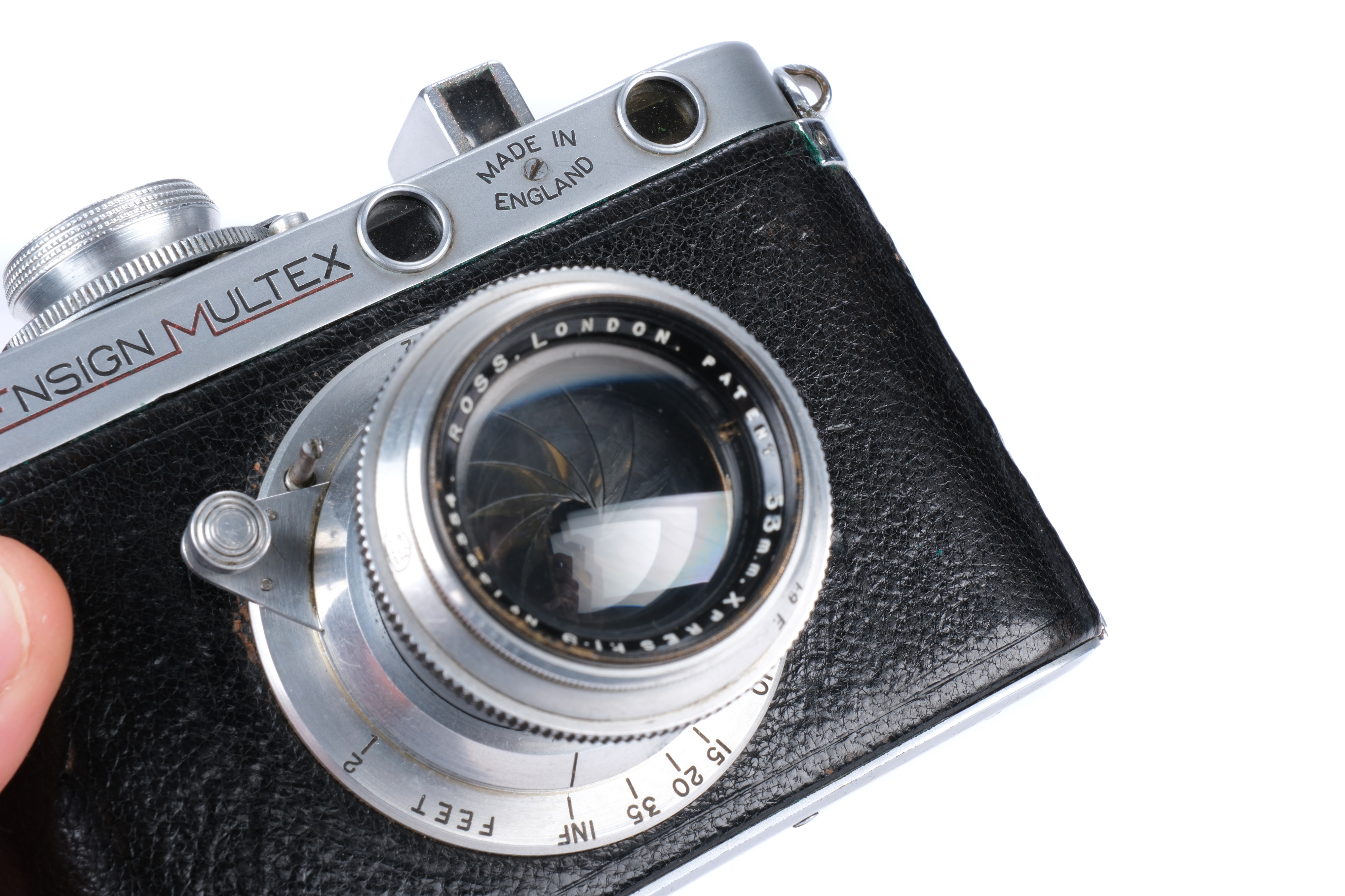 An Ensign Multex Model 0 Rangefinder Camera, - Image 5 of 11