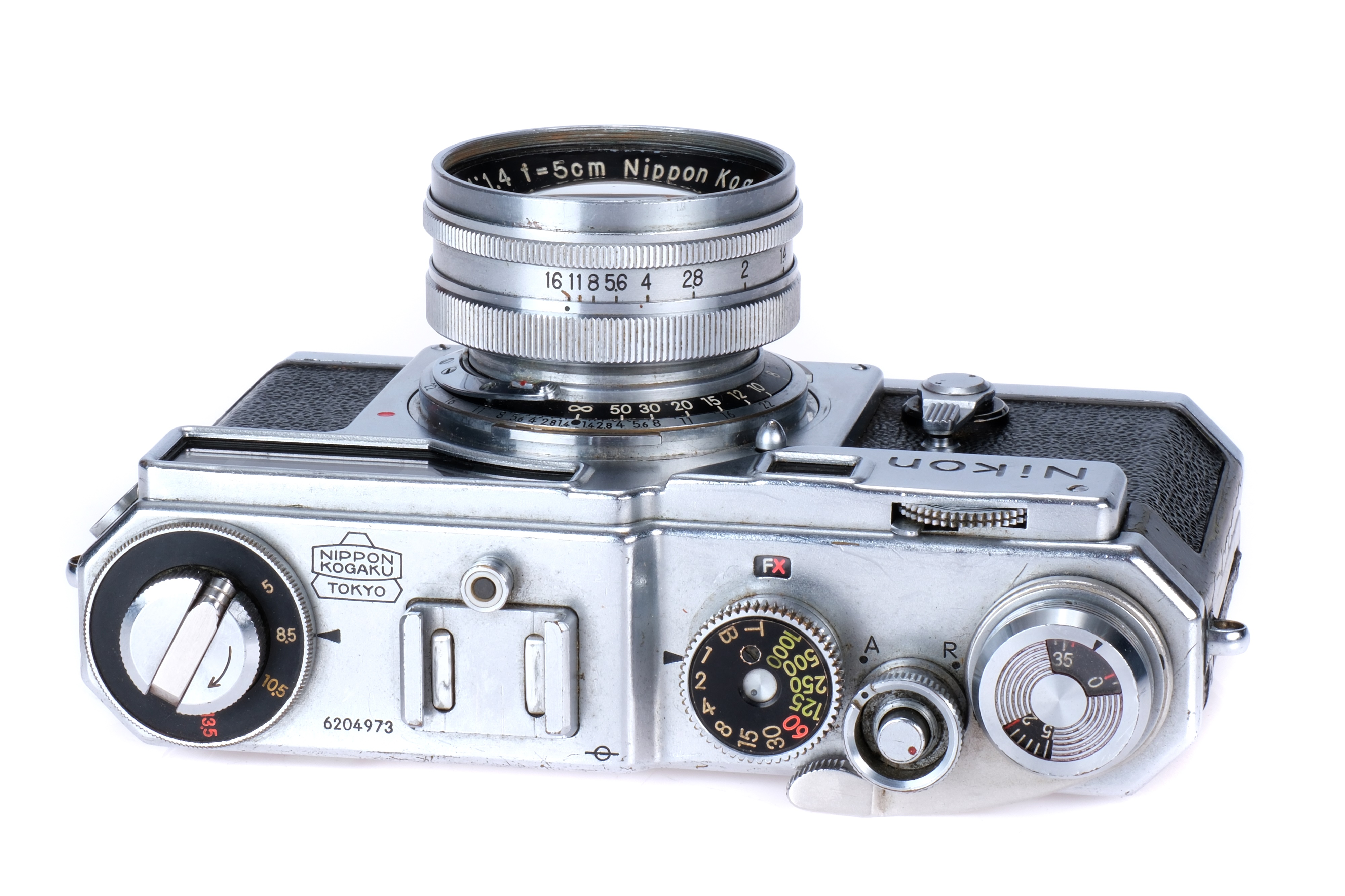 A Nikon SP Rangefinder Camera, - Image 3 of 6