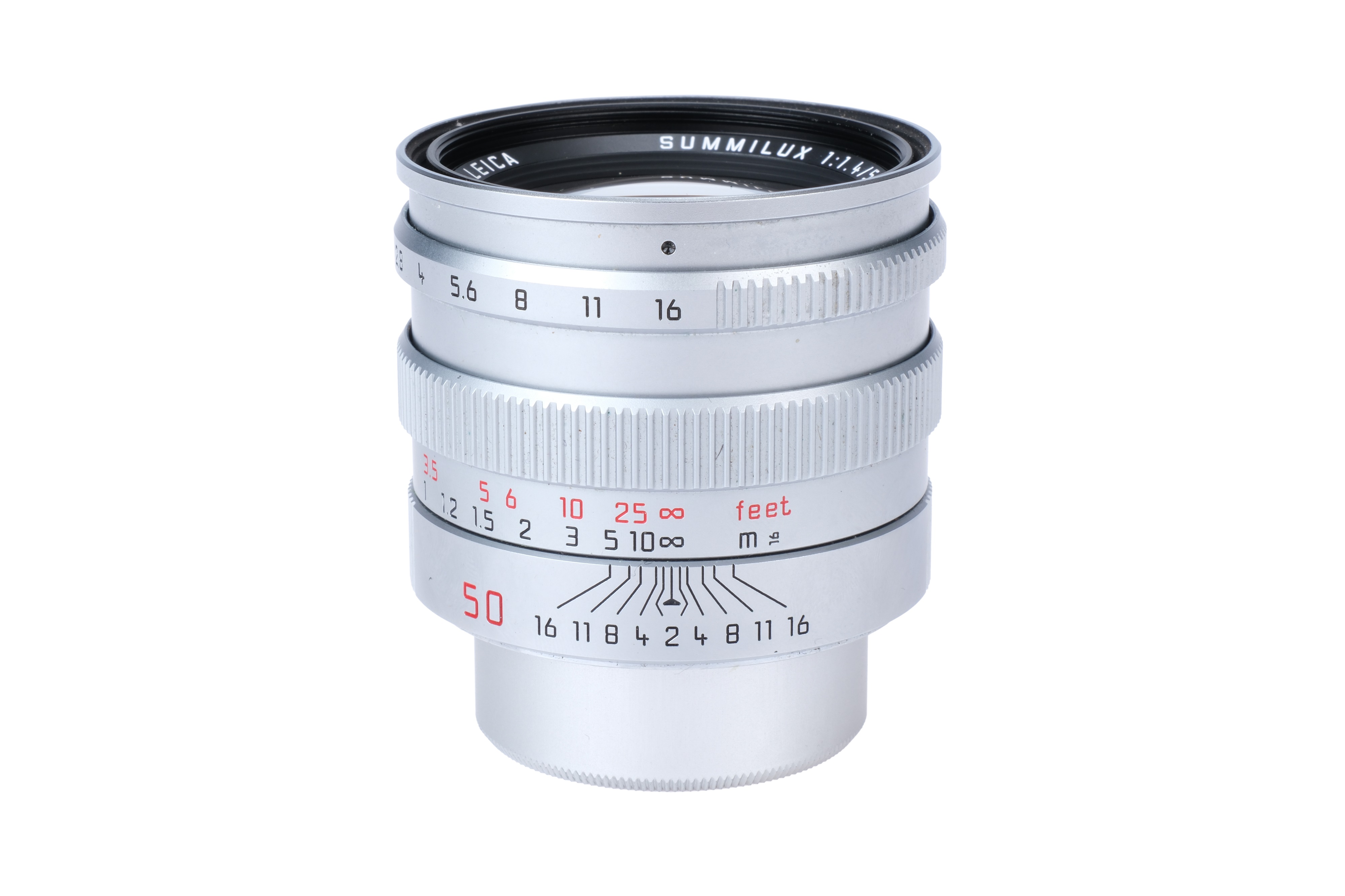 A Leitz Summilux f/1.4 50mm Lens, - Image 2 of 4