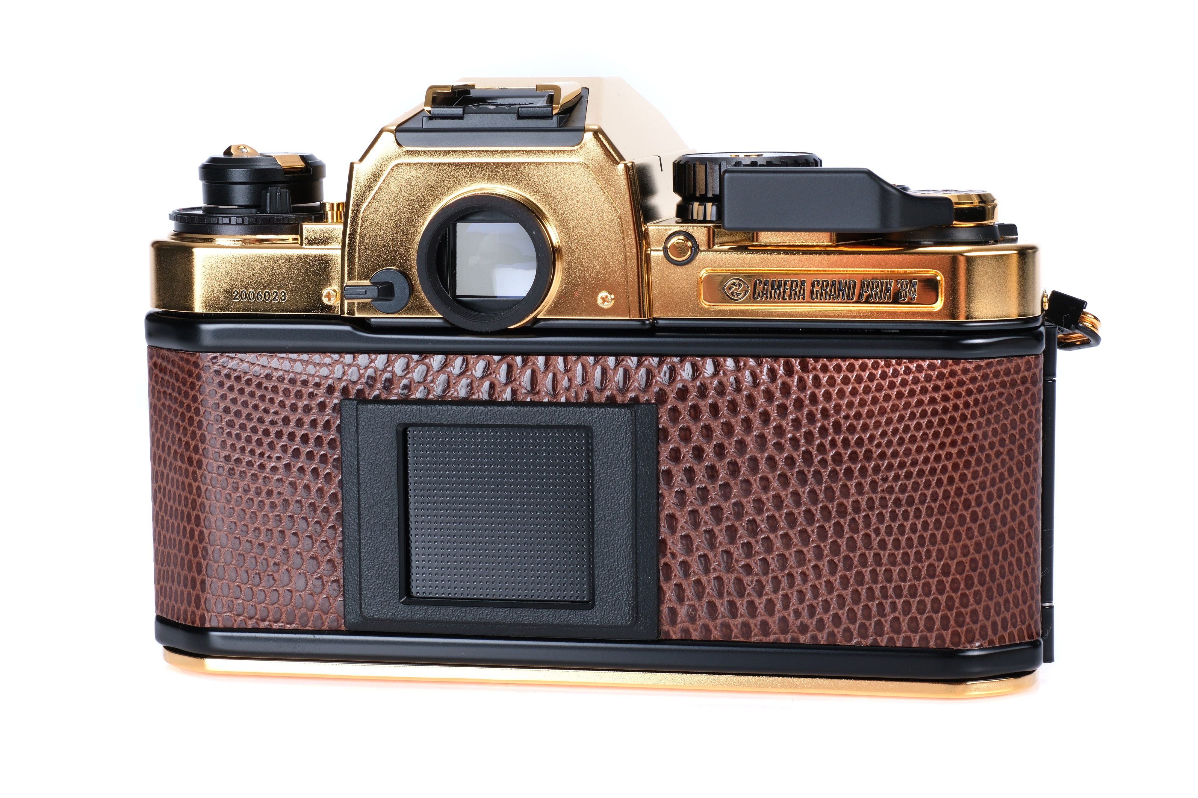 A Nikon FA Gold 'Grand Prix '84' SLR Camera, - Image 4 of 7