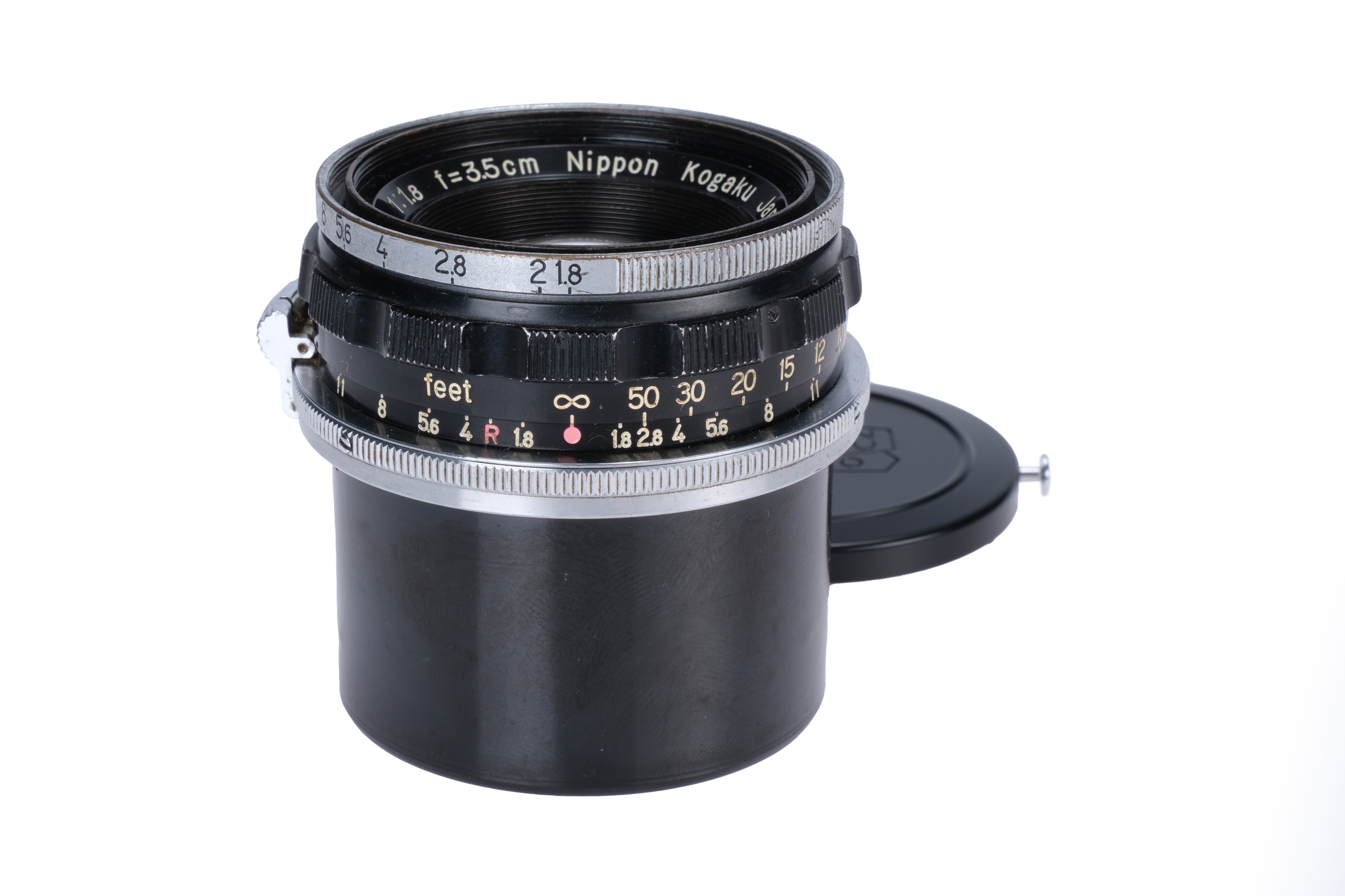 A Nikon W-Nikkor.C f/1.8 35mm Lens,