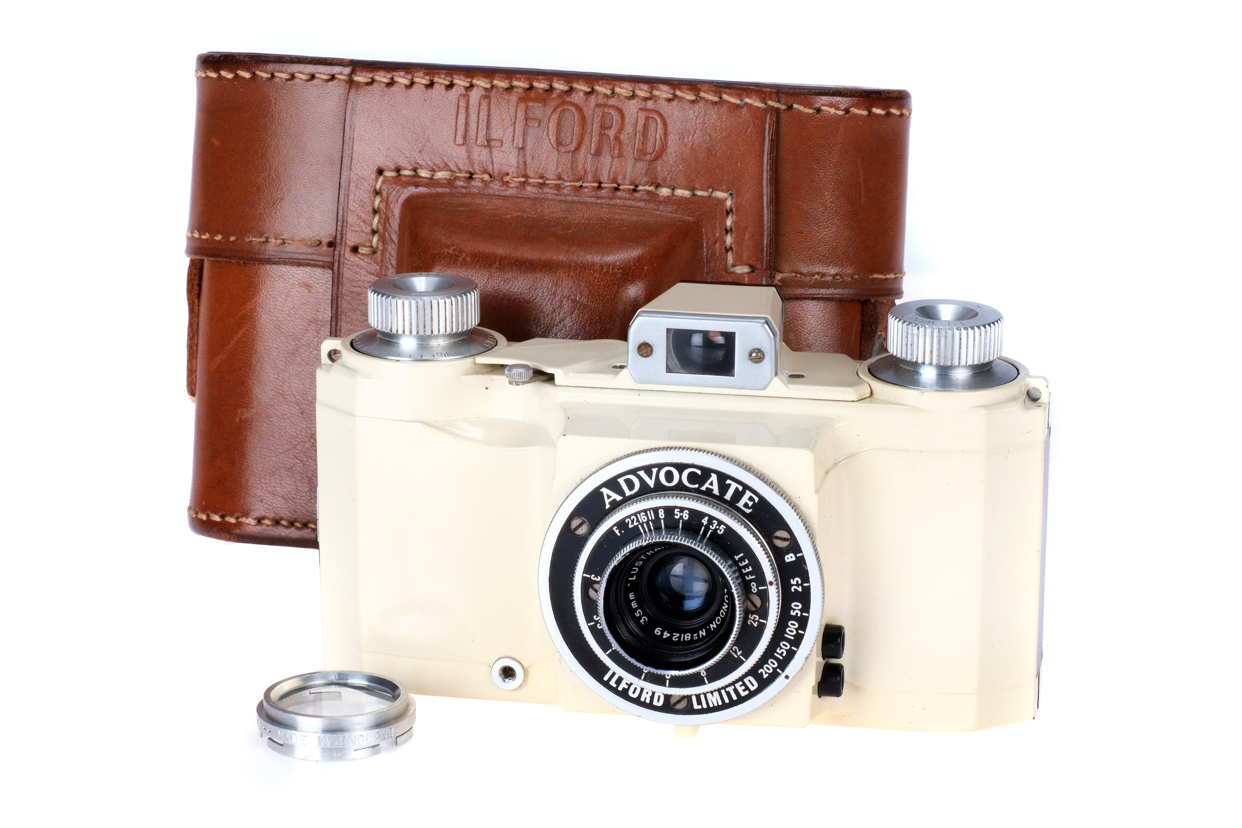An Ilford Adcovate Viewfinder Camera,